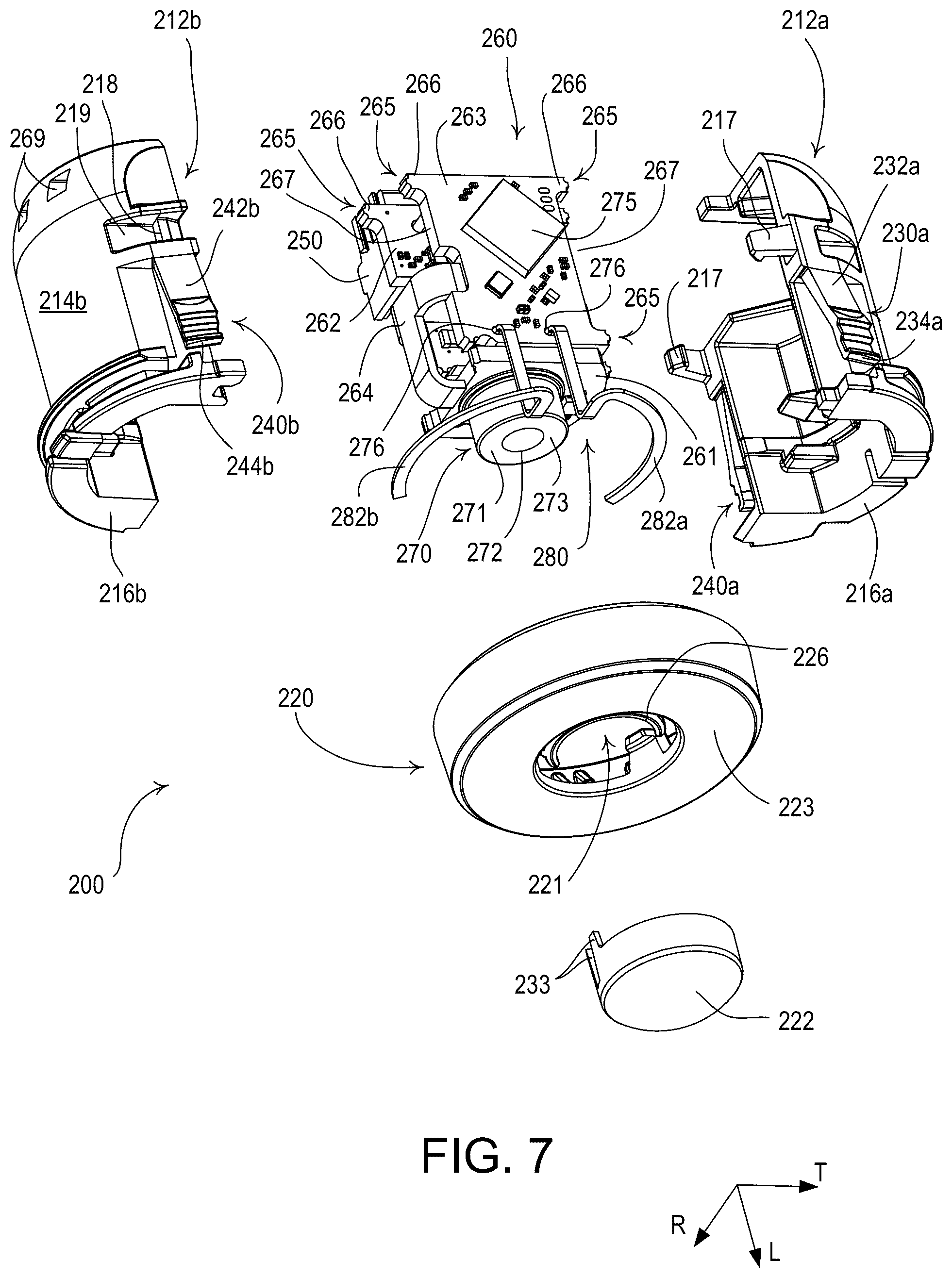Patent US12480647 Figure 7 – Control module for a lighting fixture