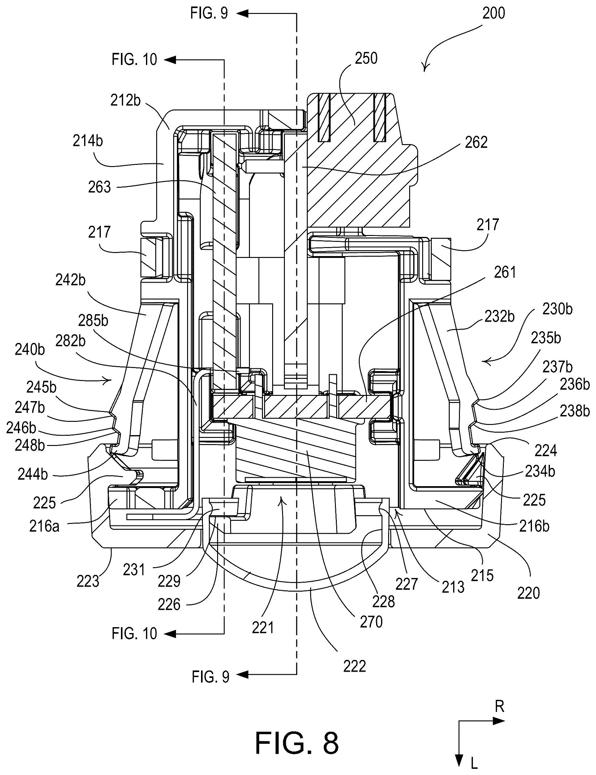 Patent US12480647 Figure 8 – Control module for a lighting fixture