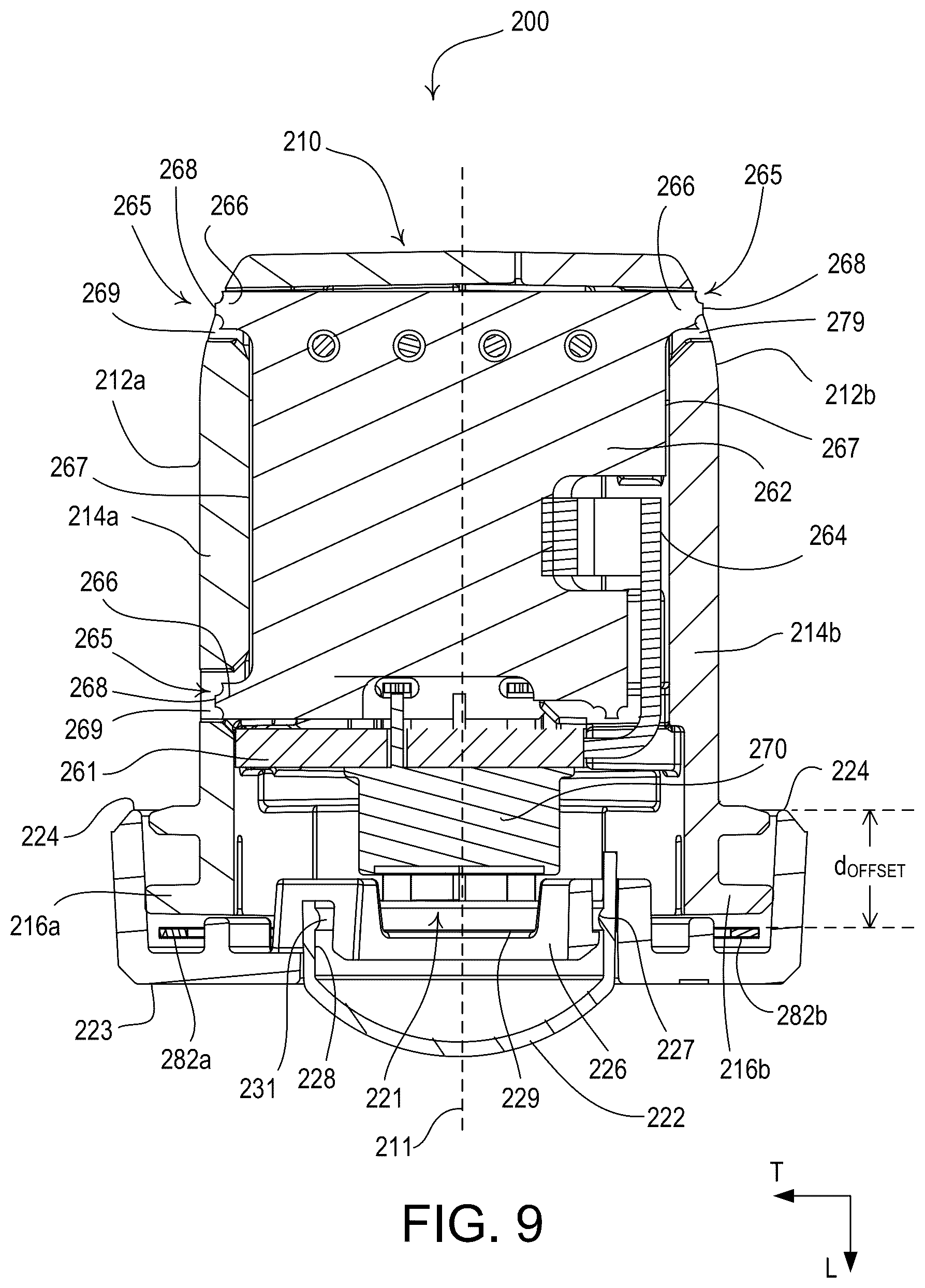Patent US12480647 Figure 9 – Control module for a lighting fixture