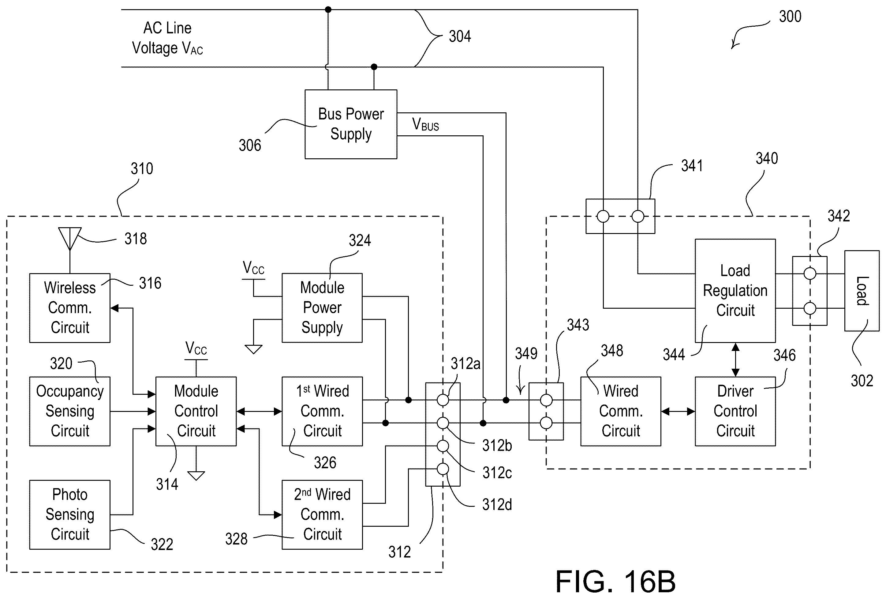 Patent US12480647 Figure 15 – Control module for a lighting fixture
