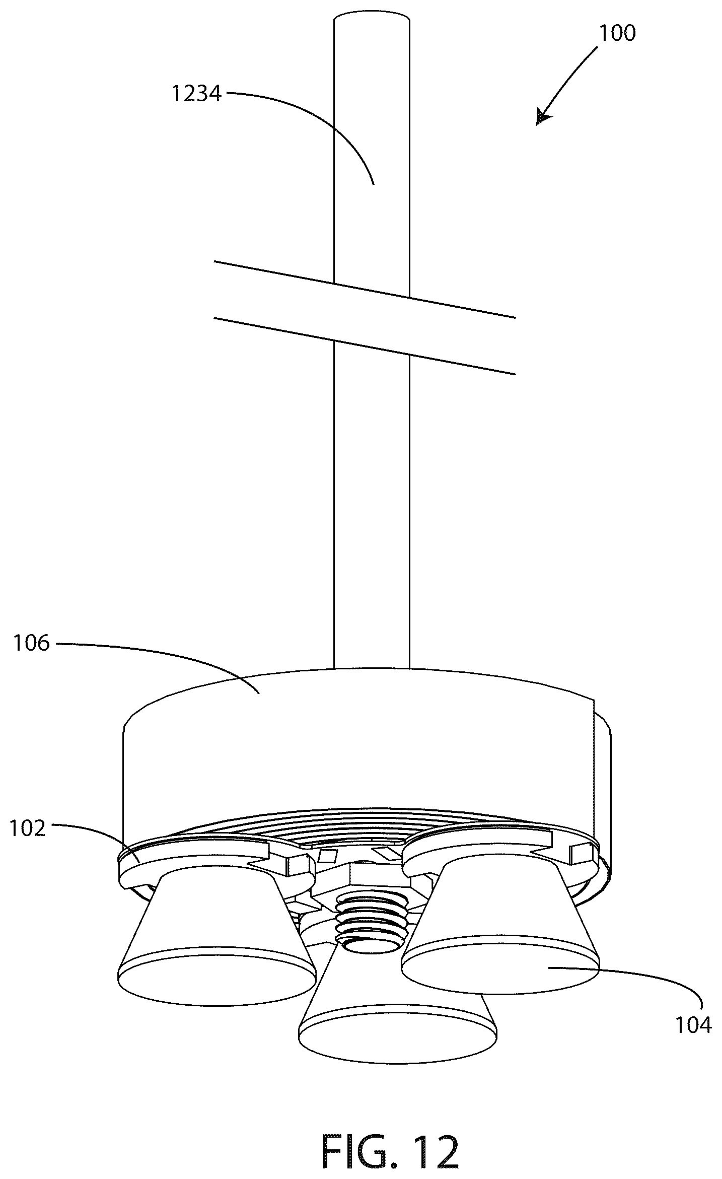 Patent US12480649 Figure 12 – Compact high output LED light source with heat sink