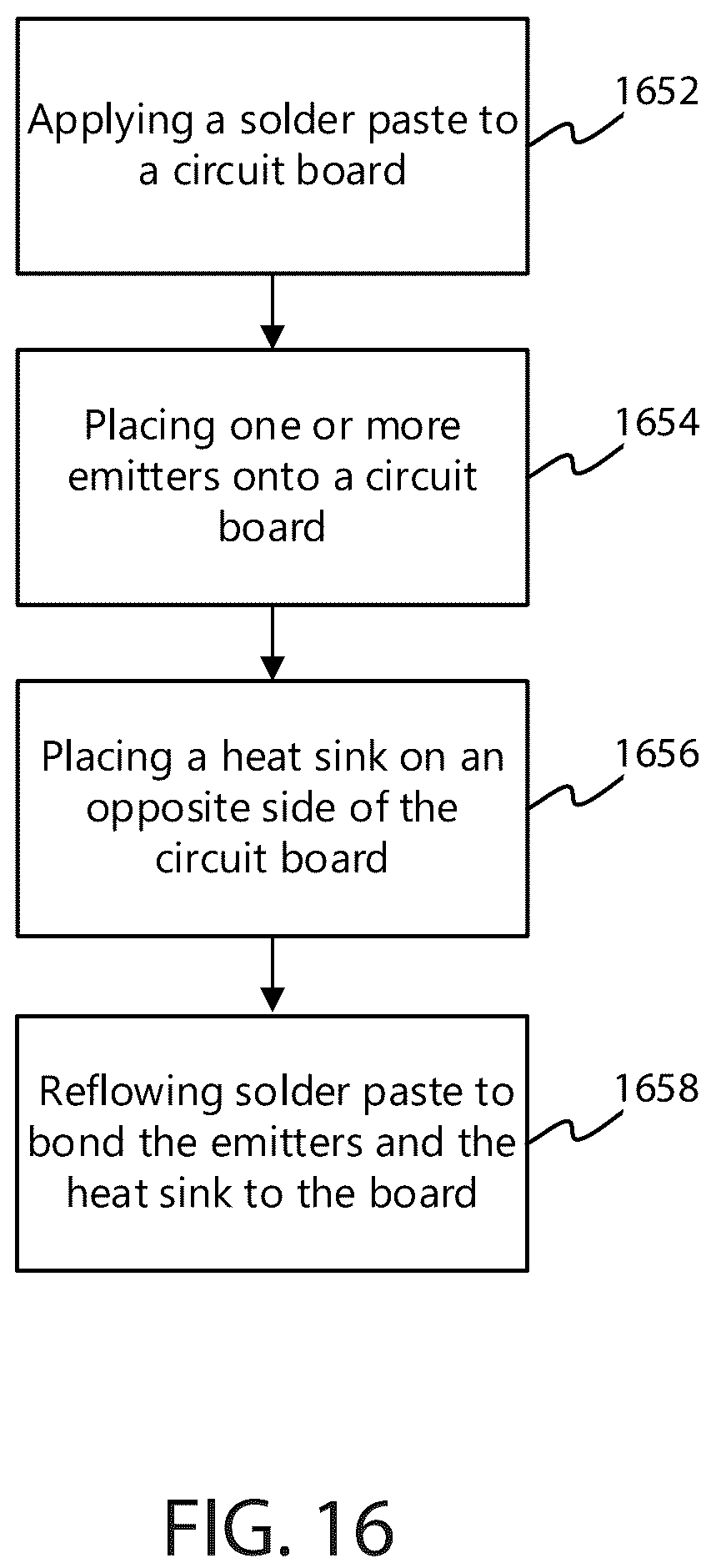 Patent US12480649 Figure 16 – Compact high output LED light source with heat sink