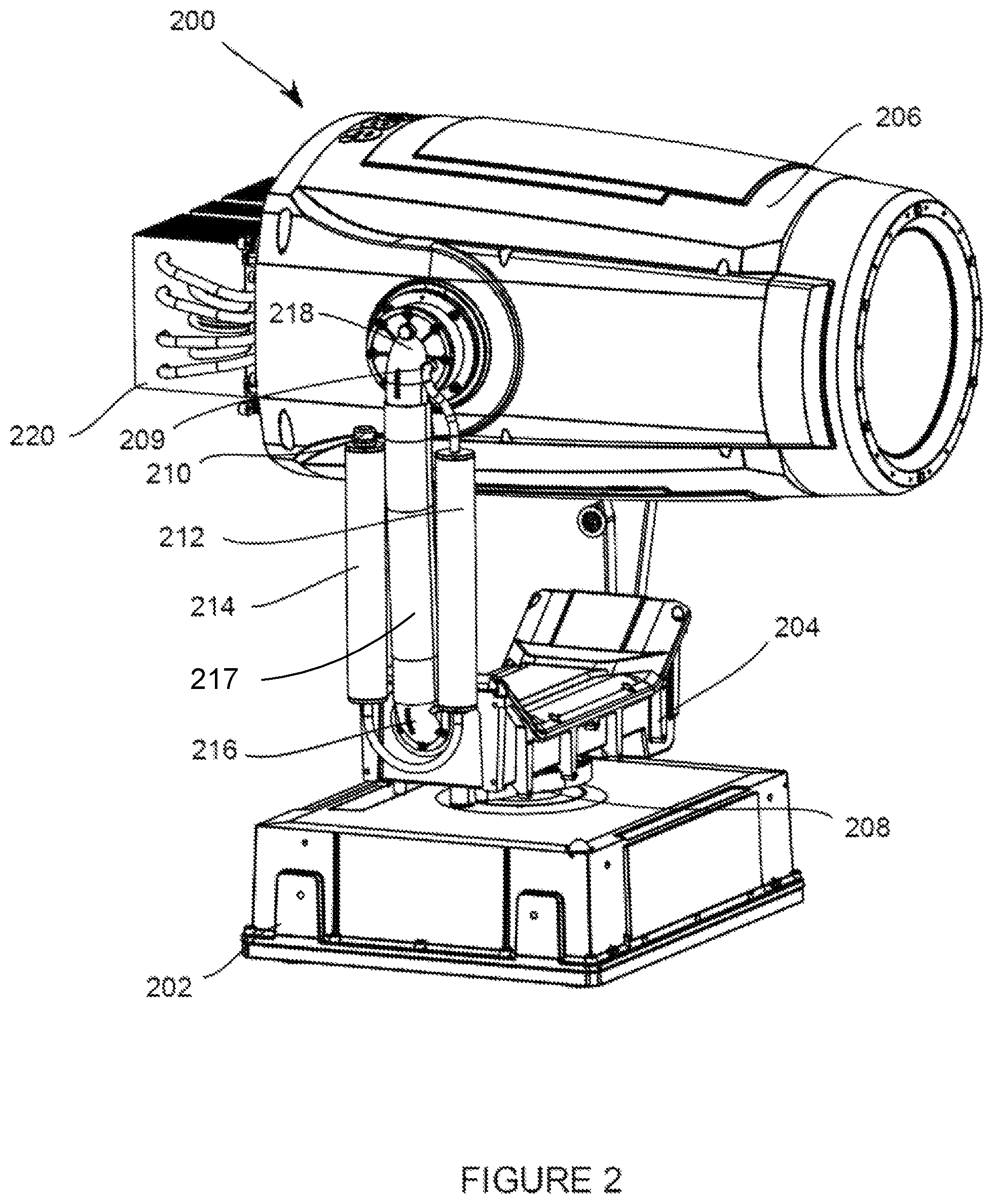 Patent US12480651 Figure 2 – System and method for controlling the humidity and pressure in a luminaire