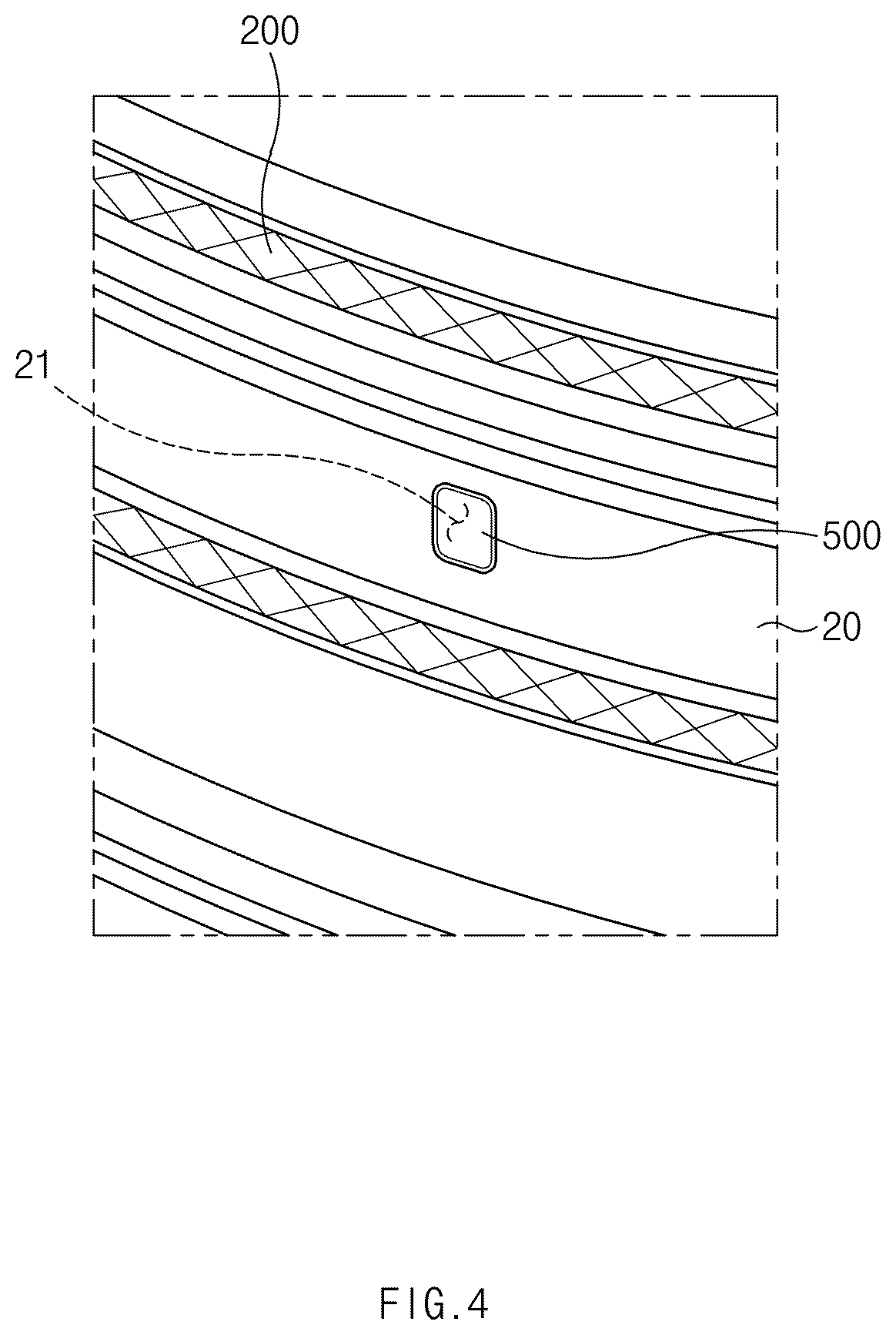 Patent US12480652 Figure 4 – Lamp for vehicle, vehicle, and method of operating lamp for vehicle