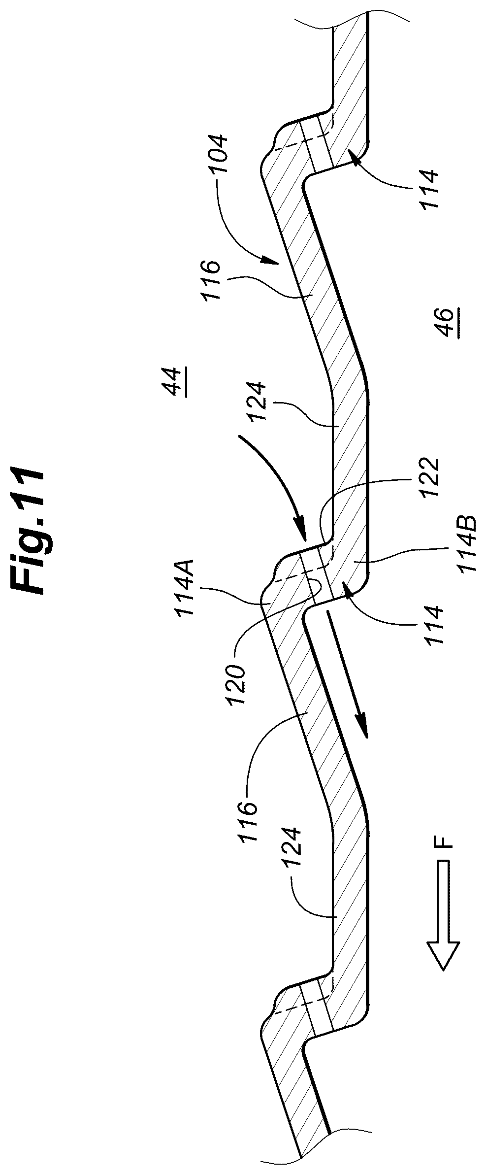 Patent US12480655 Figure 11 – Combustor for gas turbine engine