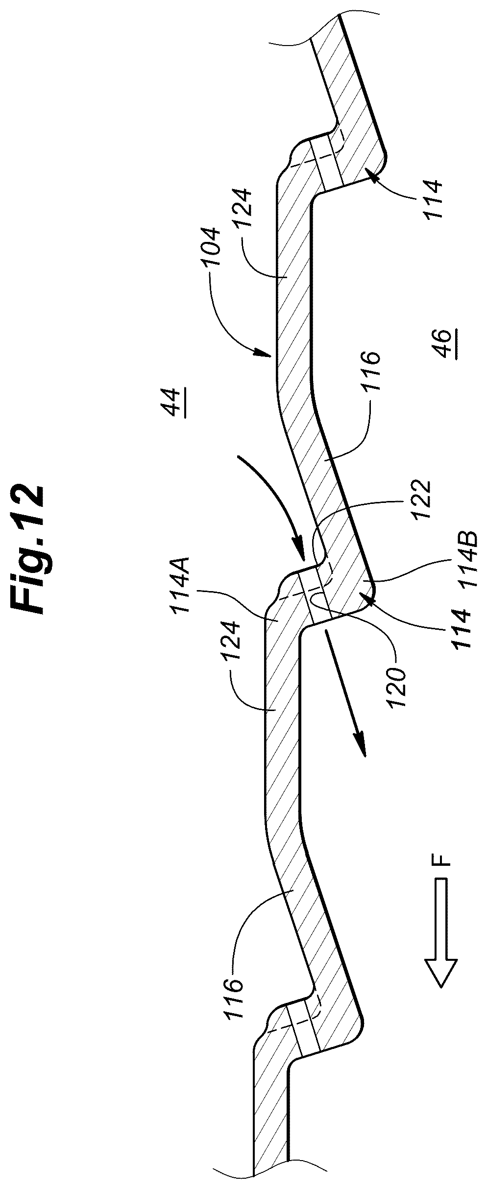 Patent US12480655 Figure 12 – Combustor for gas turbine engine