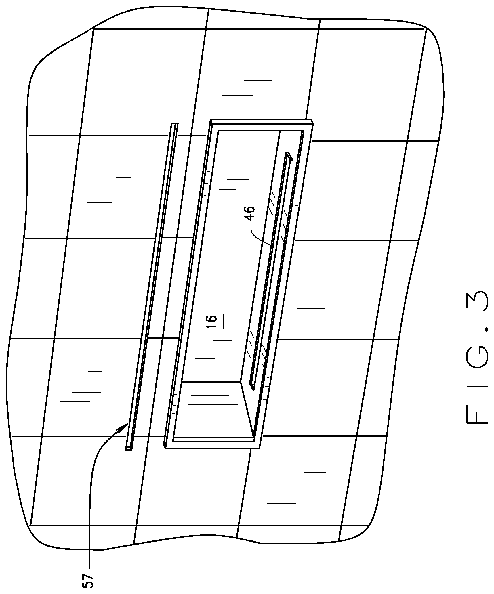 Patent US12480659 Figure 3 – Vent-free fireplace heat removal system and accessories adapted for removal of excess heat from a room wherein the vent-free fireplace is located