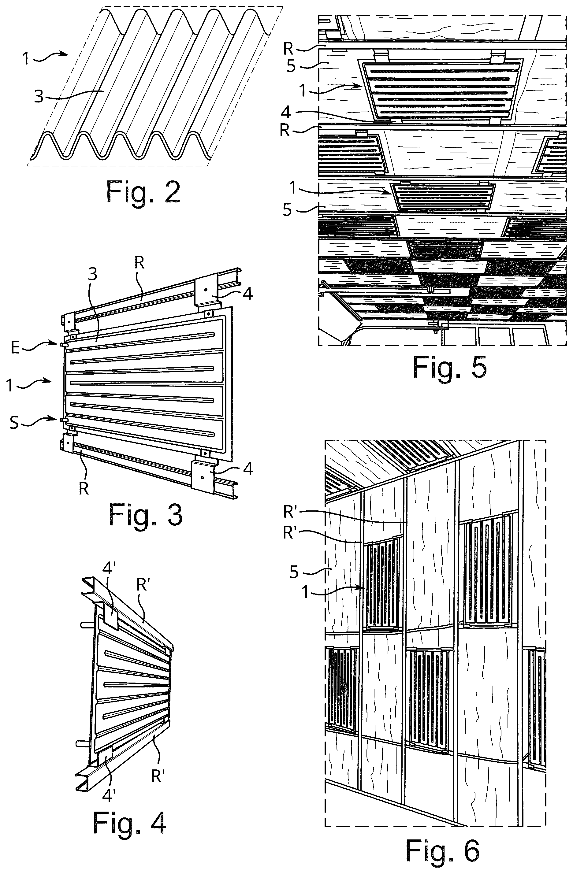 Patent US12480665 Figure 2 – Heating/cooling walls and ceilings