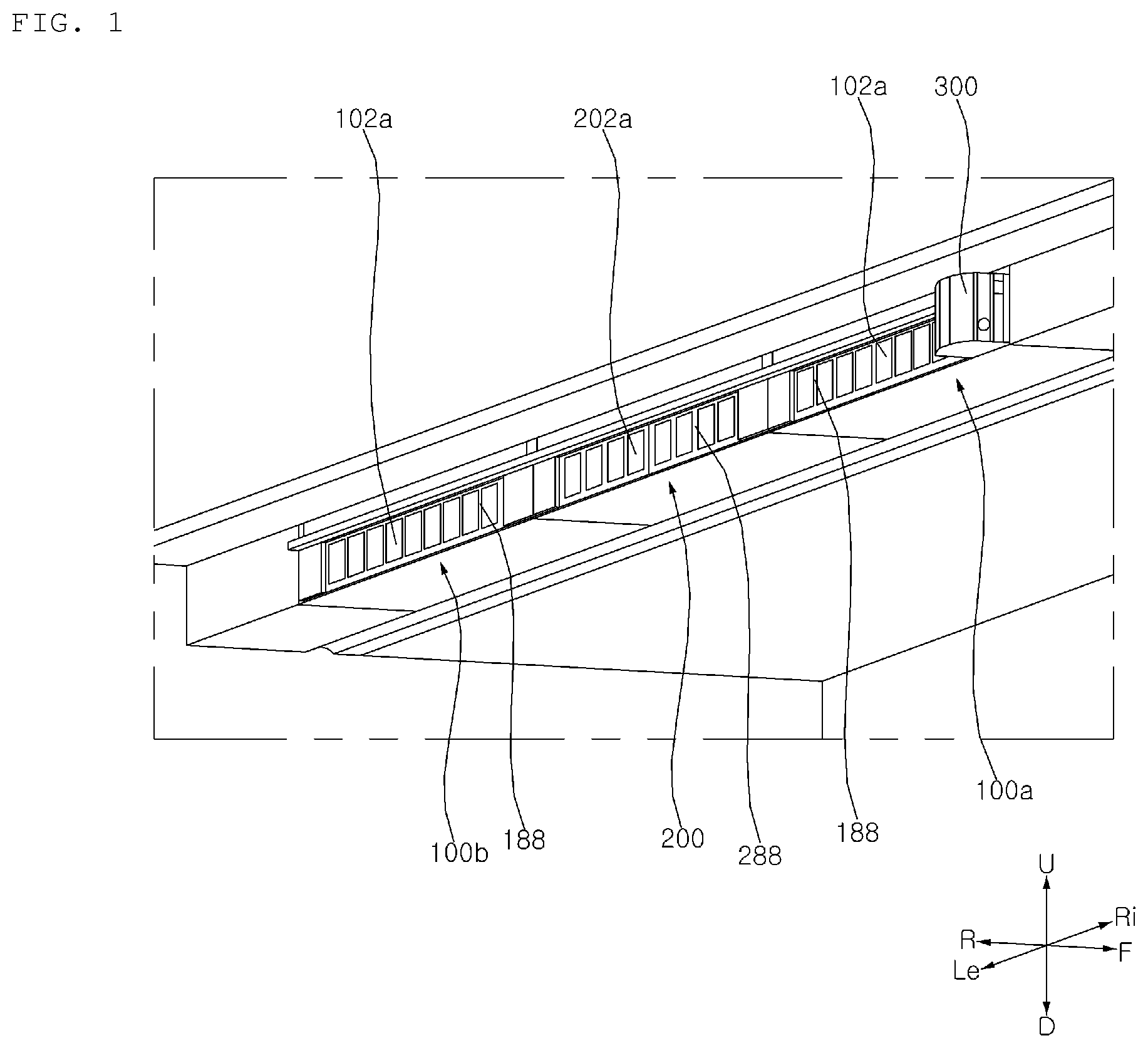 Patent US12480667 Figure 1 – Air-conditioning system