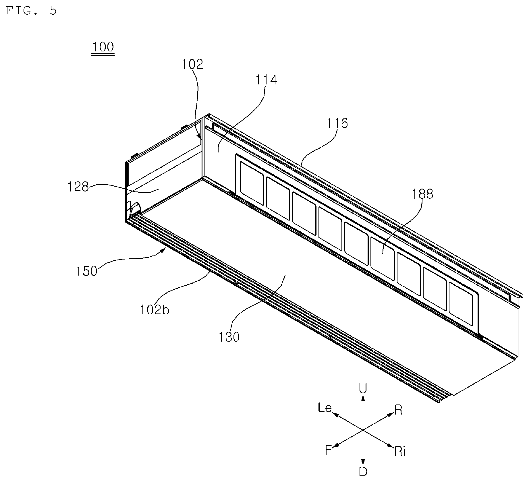 Patent US12480667 Figure 5 – Air-conditioning system