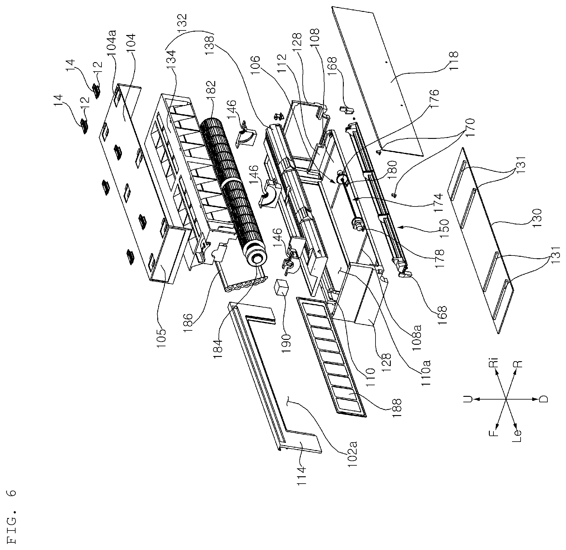 Patent US12480667 Figure 6 – Air-conditioning system