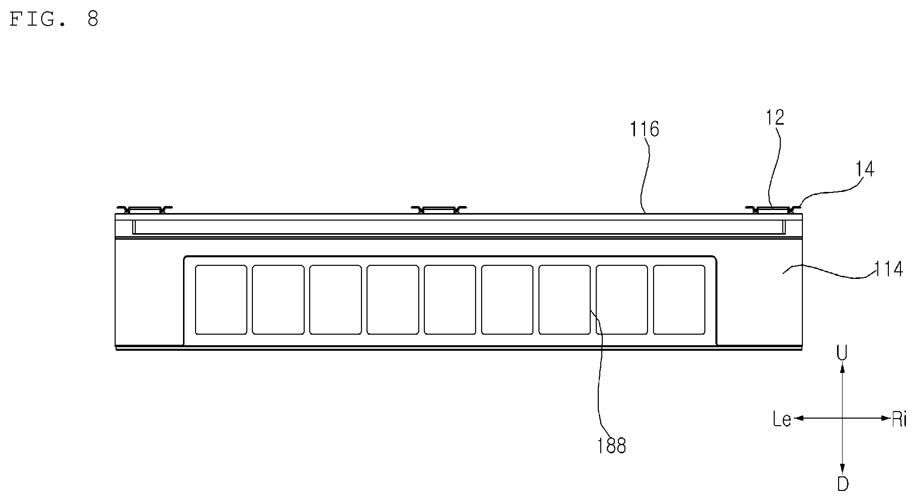 Patent US12480667 Figure 8 – Air-conditioning system