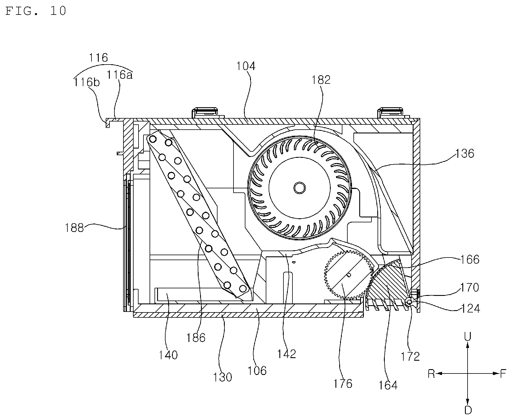 Patent US12480667 Figure 10 – Air-conditioning system