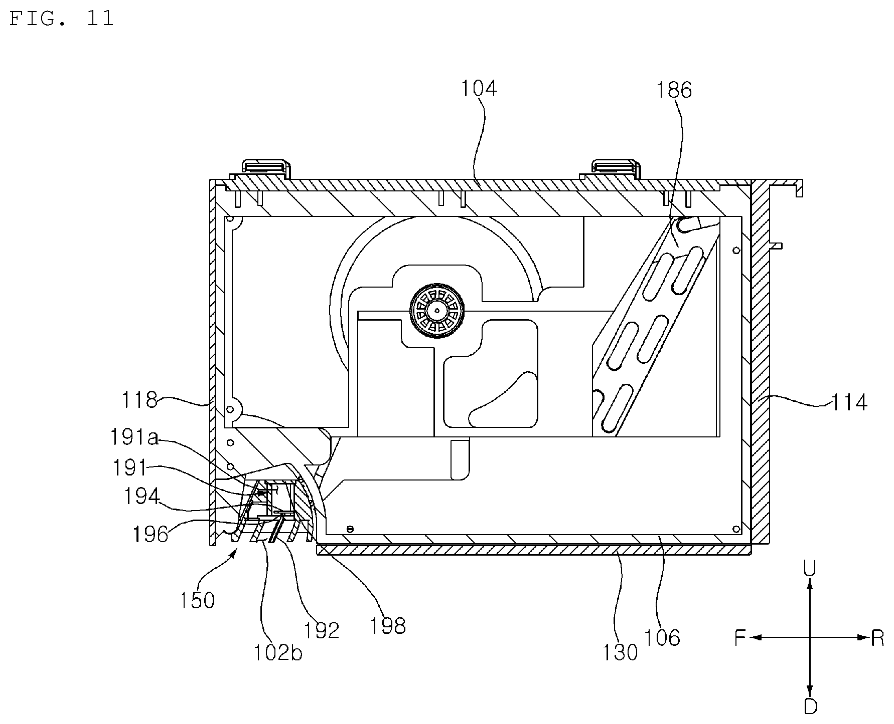 Patent US12480667 Figure 11 – Air-conditioning system