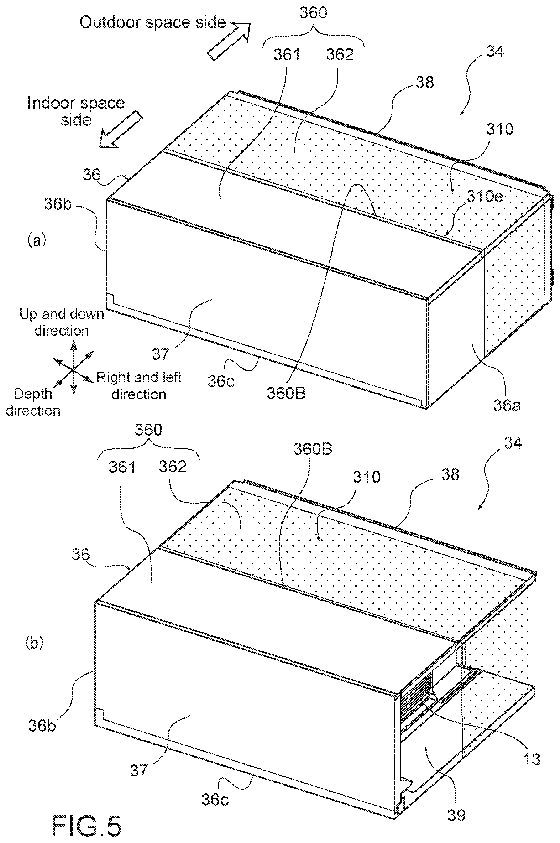 Patent US12480668 Figure 5 – Air conditioner