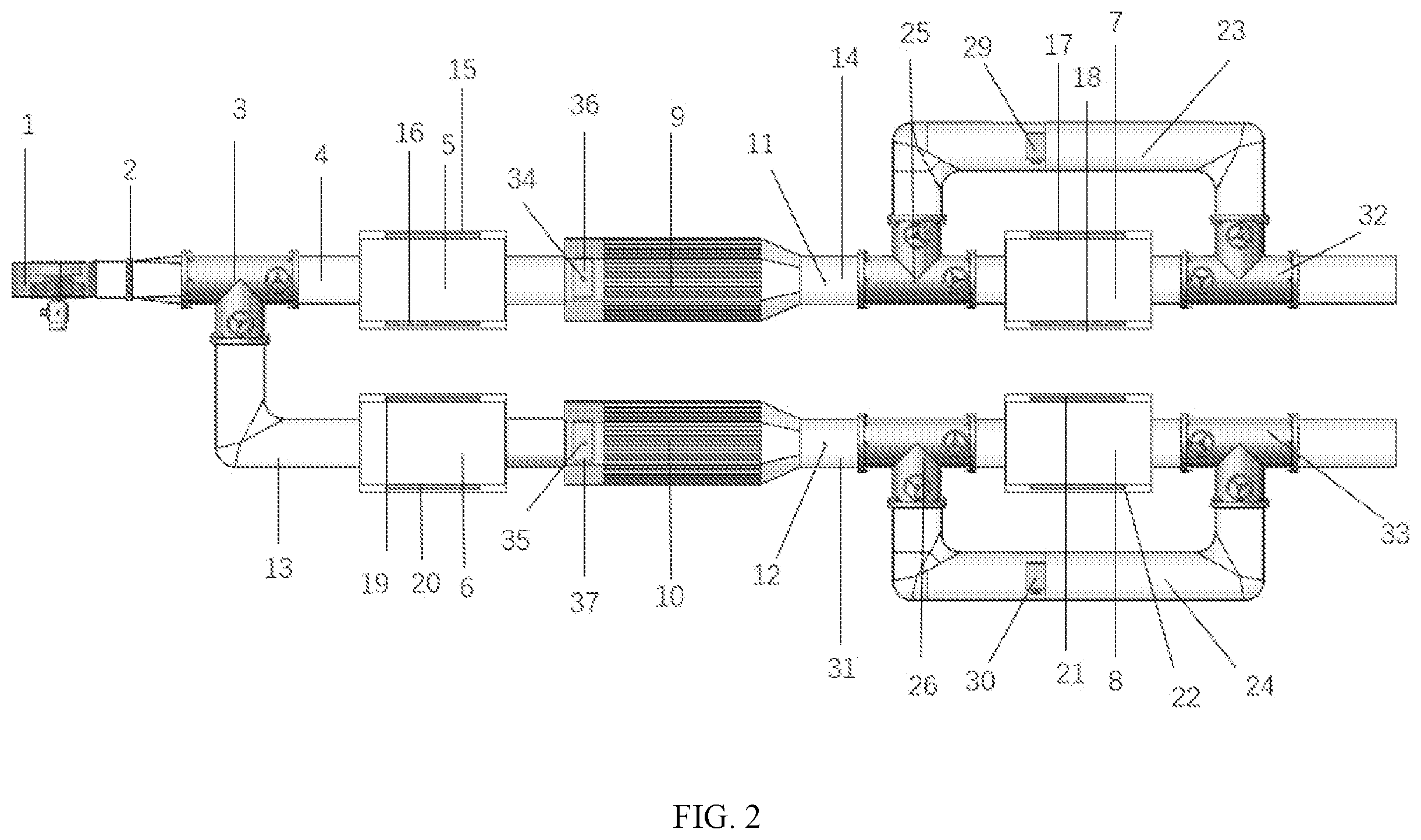Patent US12480670 Figure 2 – Beehive indoor-air alternate-working dehumidification system with sterilization function and method