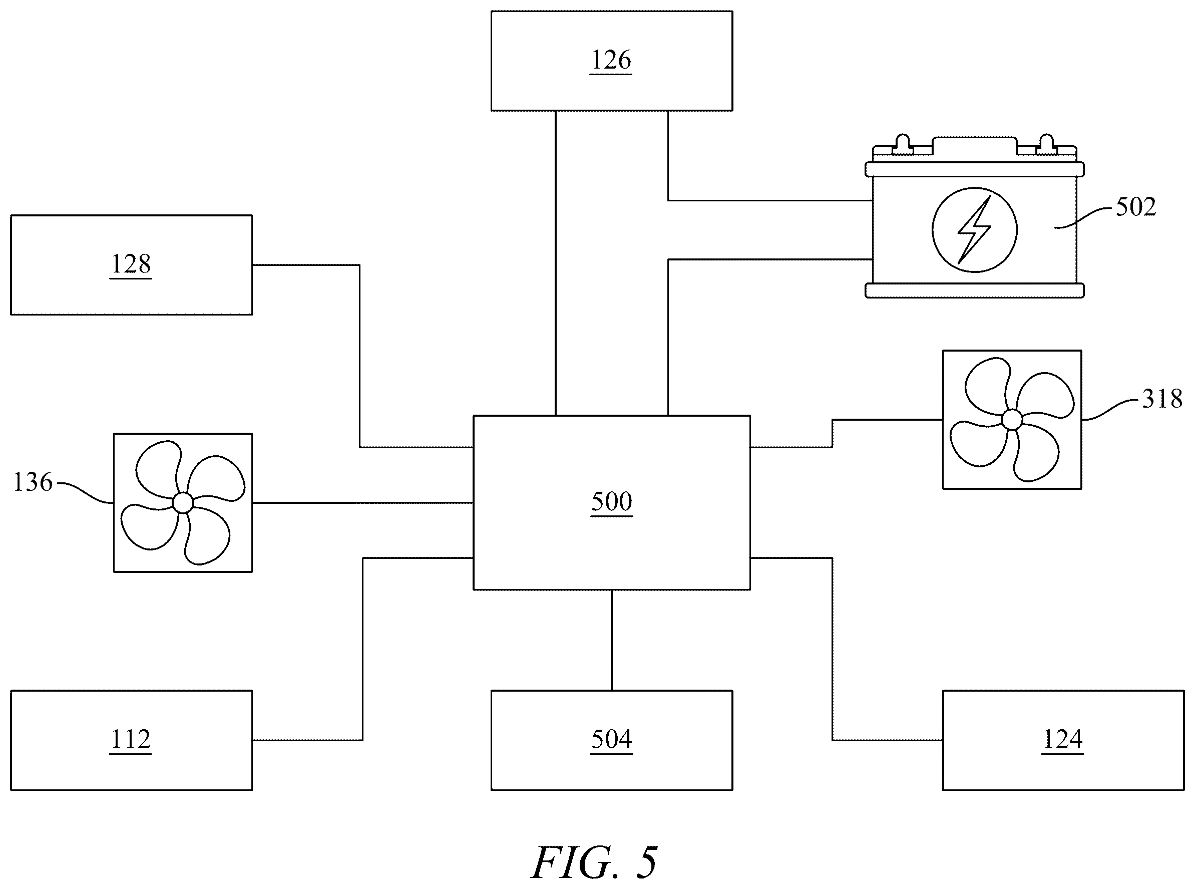 Patent US12480671 Figure 5 – System and methods for thermoelectric air cooling and heating