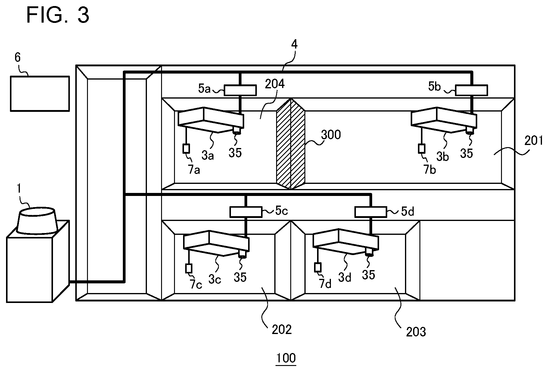 Patent US12480673 Figure 3 – Air-conditioning apparatus