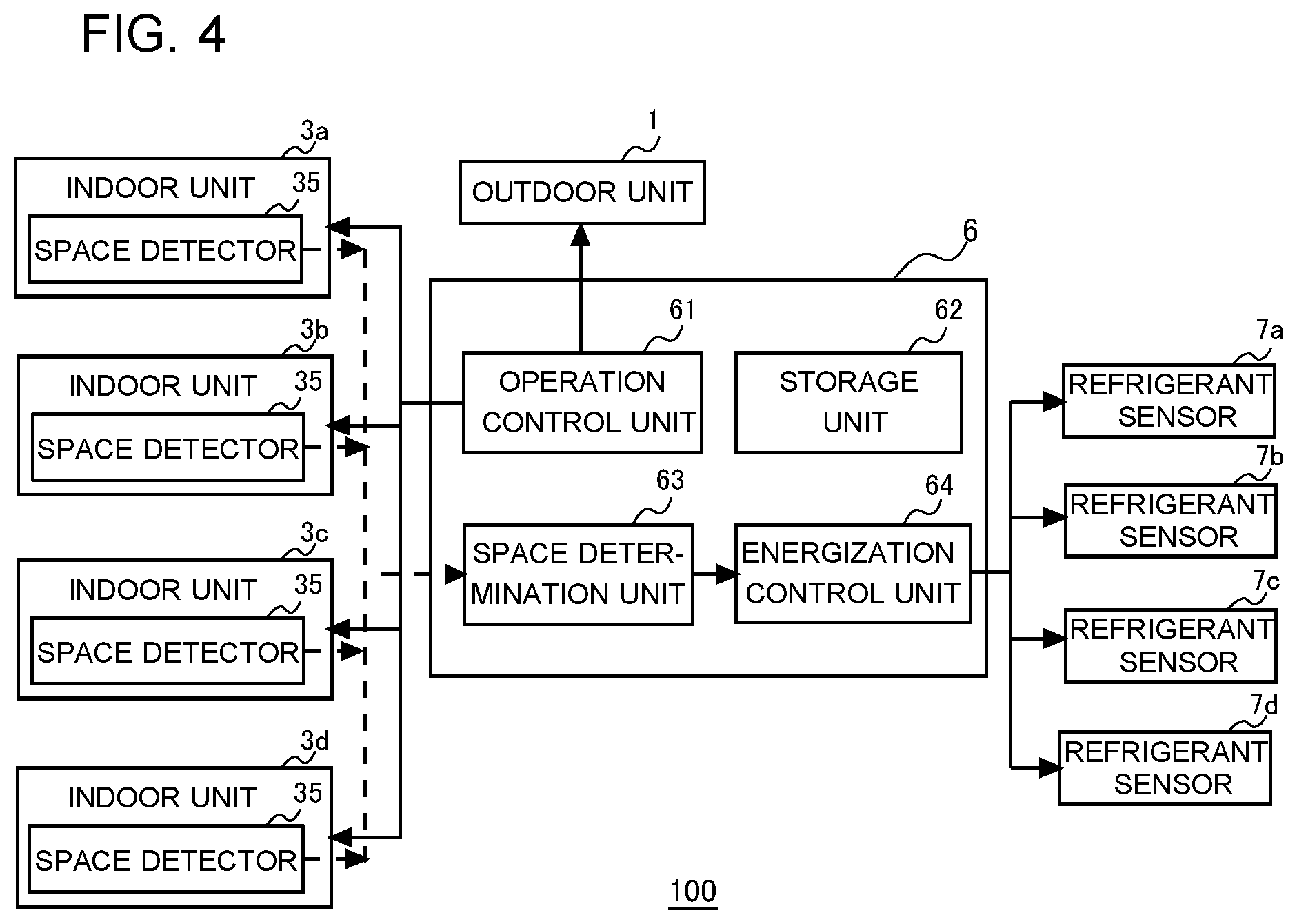 Patent US12480673 Figure 4 – Air-conditioning apparatus