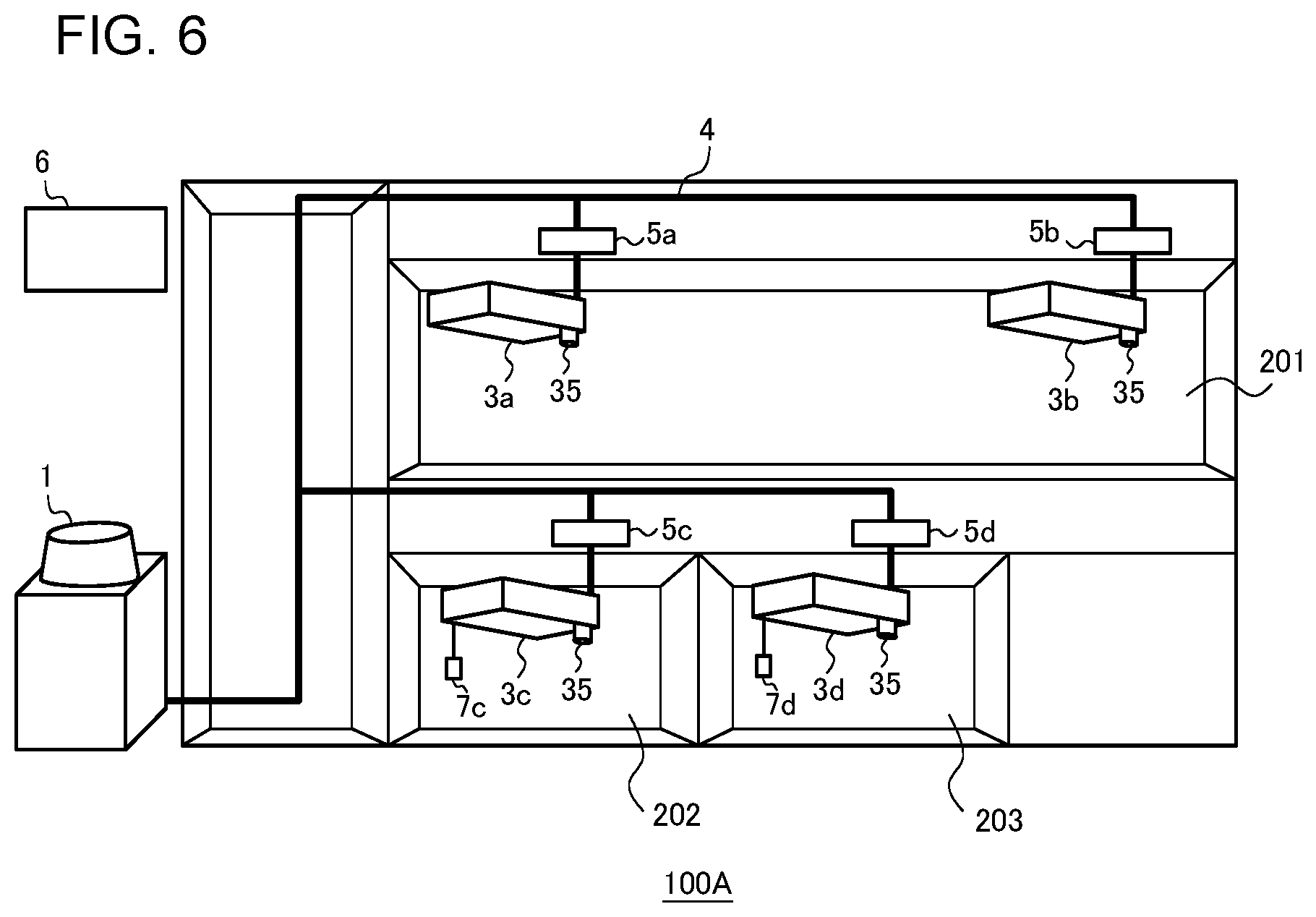 Patent US12480673 Figure 6 – Air-conditioning apparatus