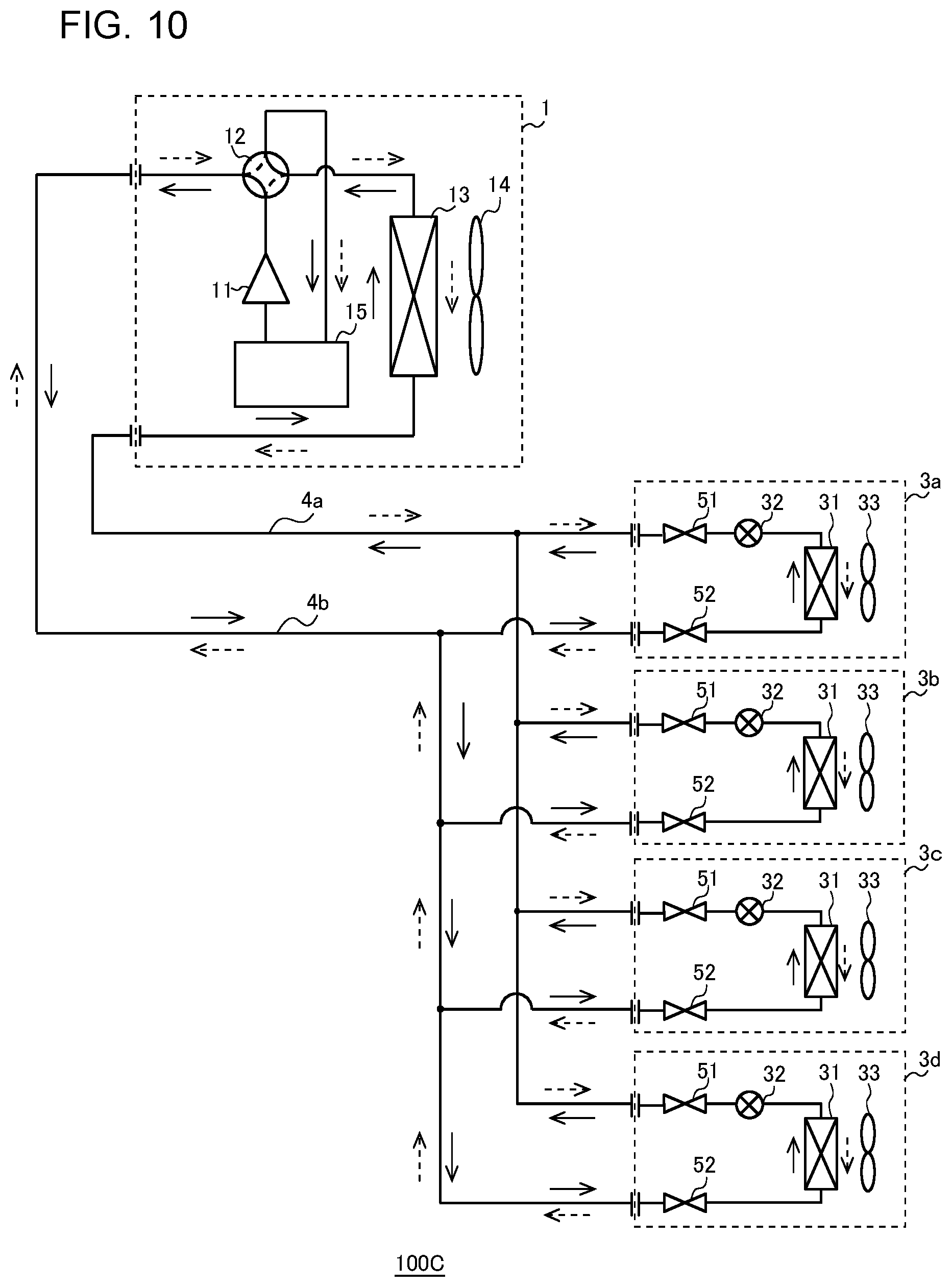 Patent US12480673 Figure 10 – Air-conditioning apparatus