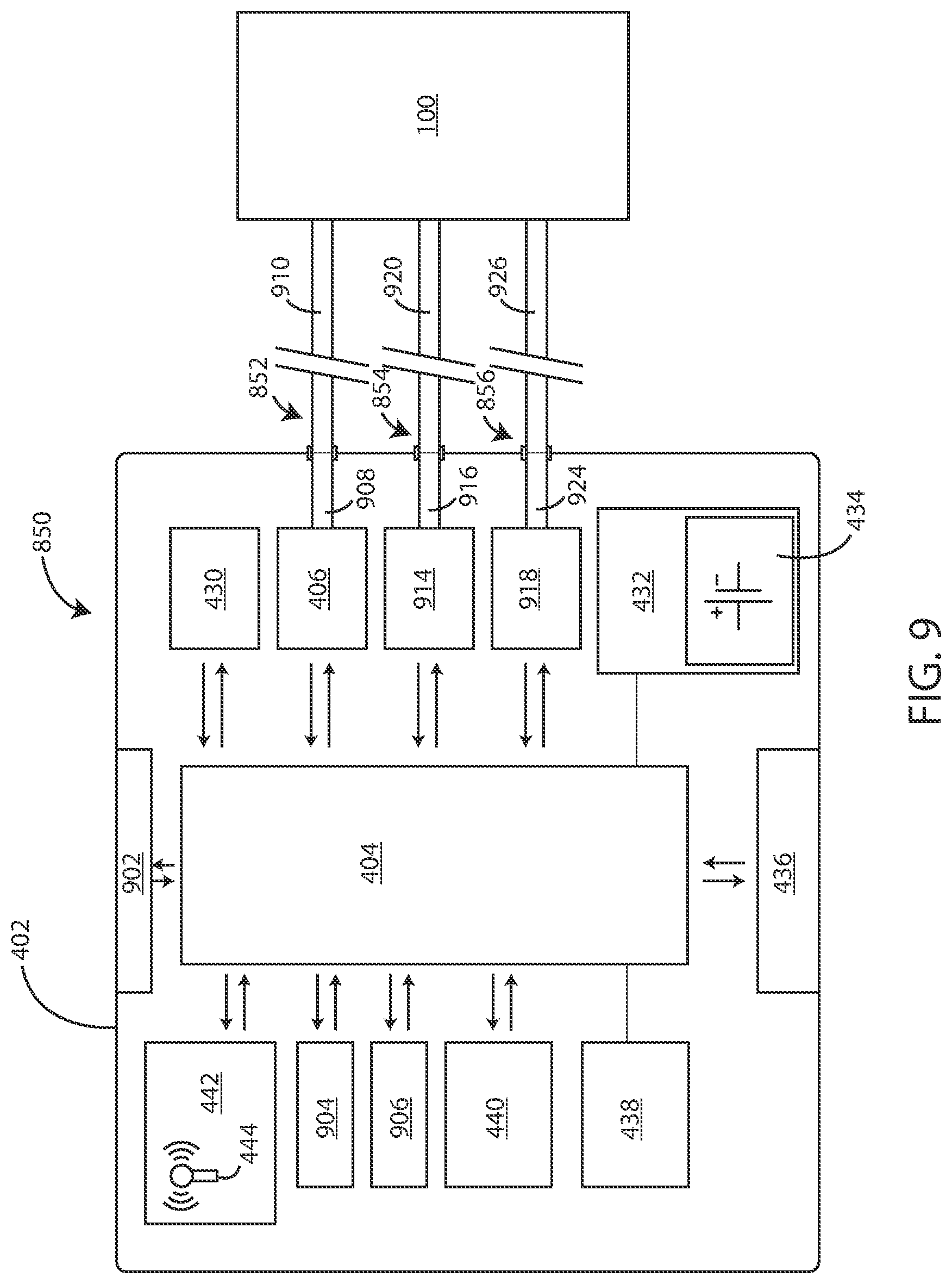 Patent US12480675 Figure 9 – Air filtration monitoring system with learning features