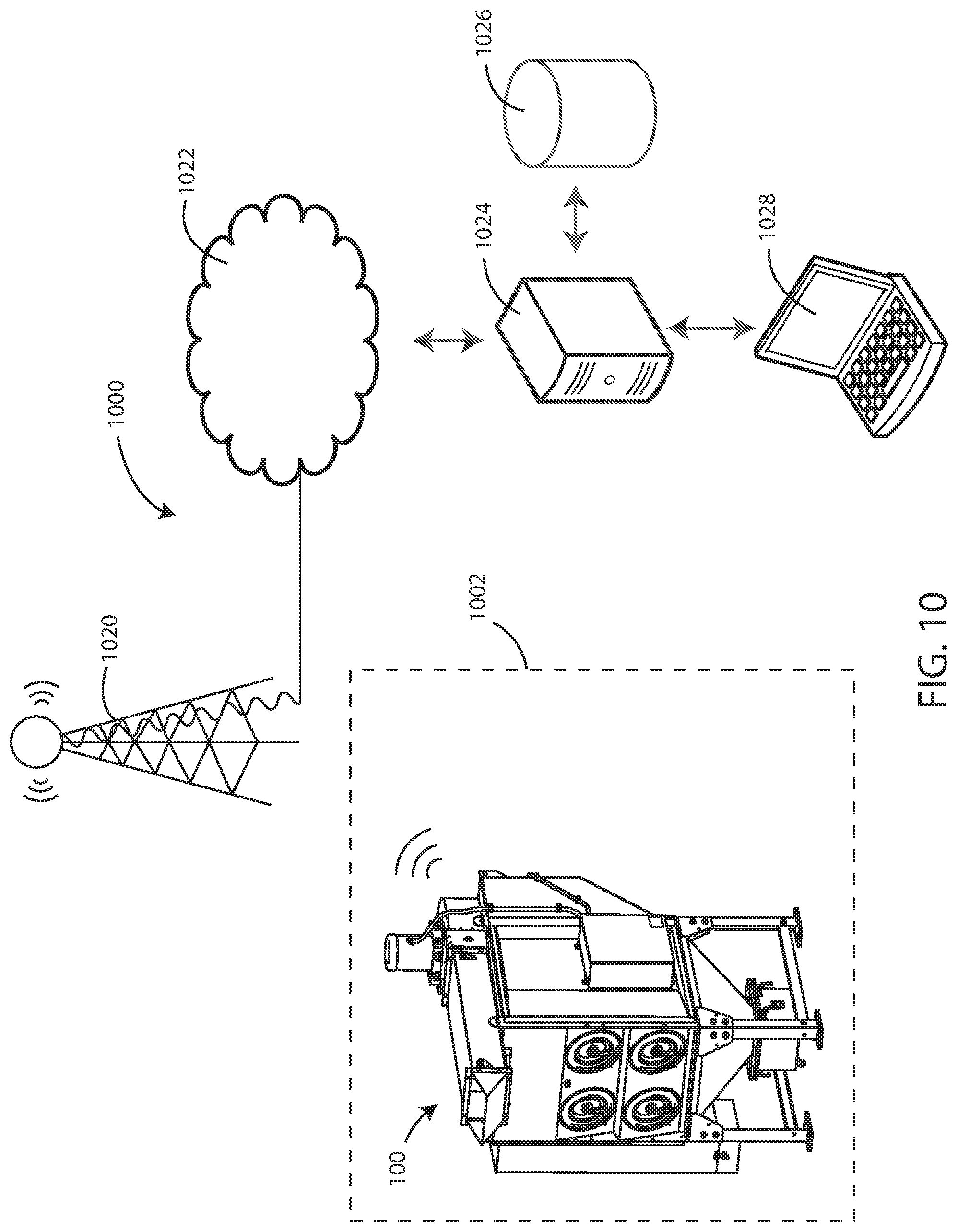 Patent US12480675 Figure 10 – Air filtration monitoring system with learning features