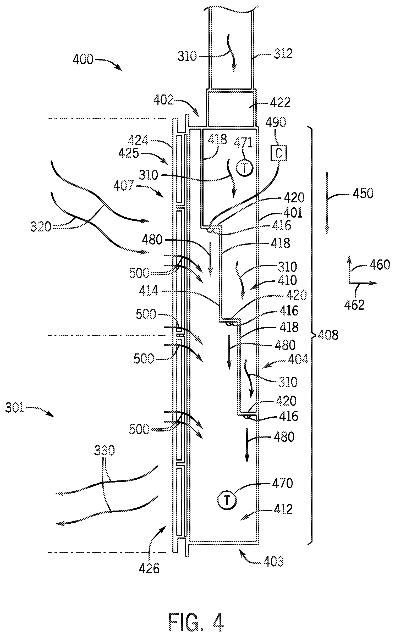 Patent US12480682 Figure 4 – Displacement diffuser