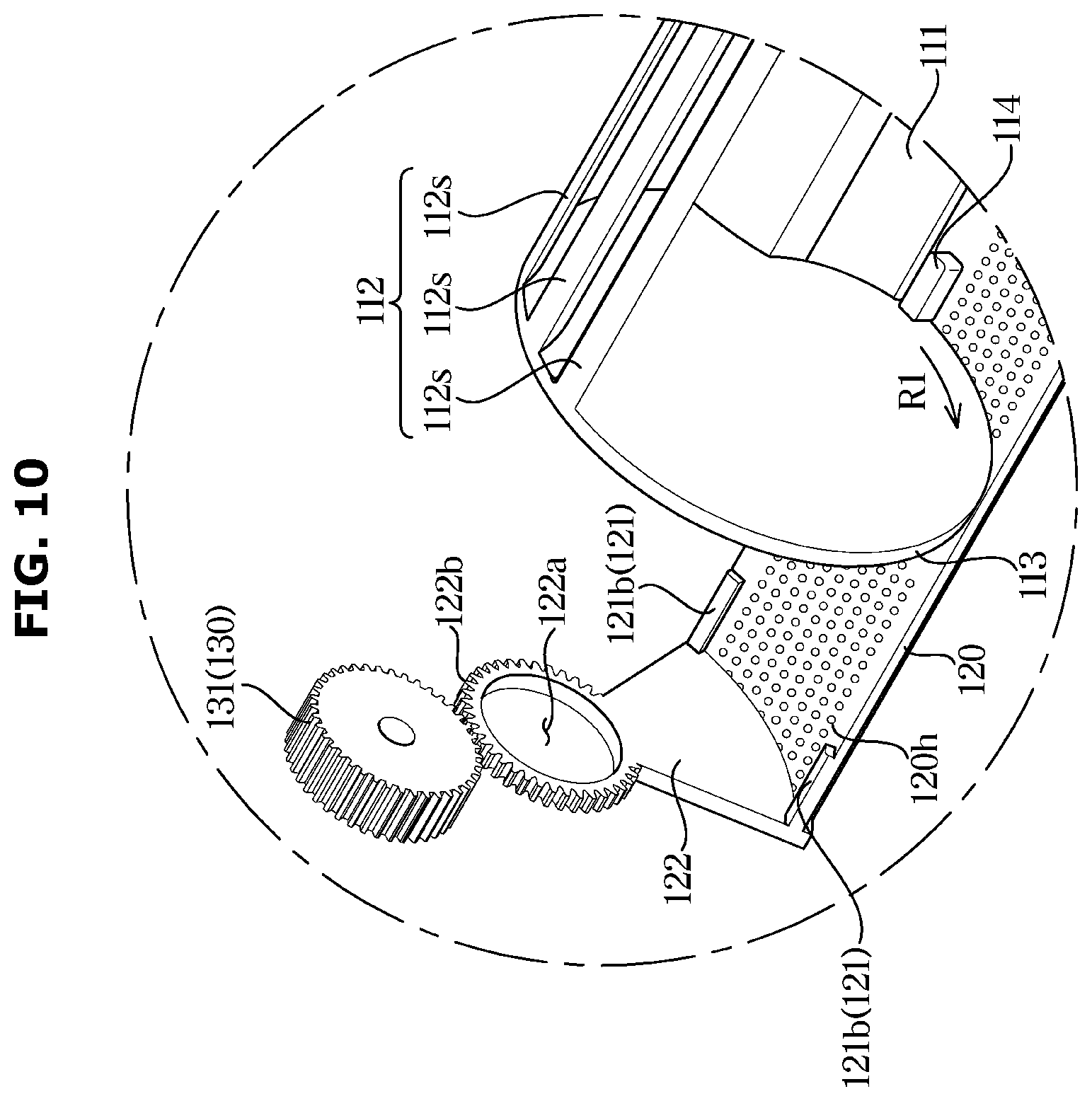 Patent US12480684 Figure 10 – Air conditioner