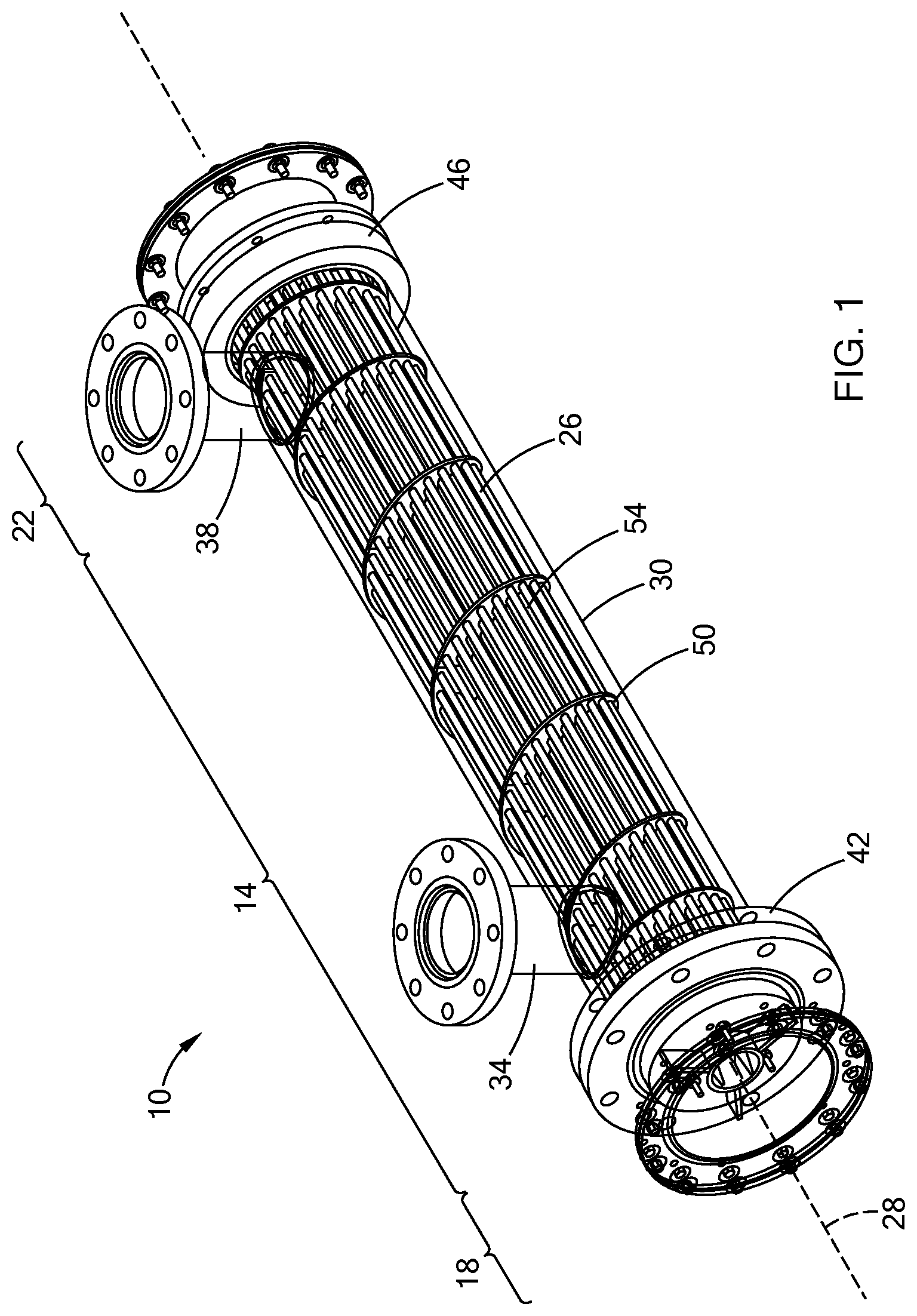 Patent US12480686 Figure 1 – Encapsulated bus circuit for fluid heating systems