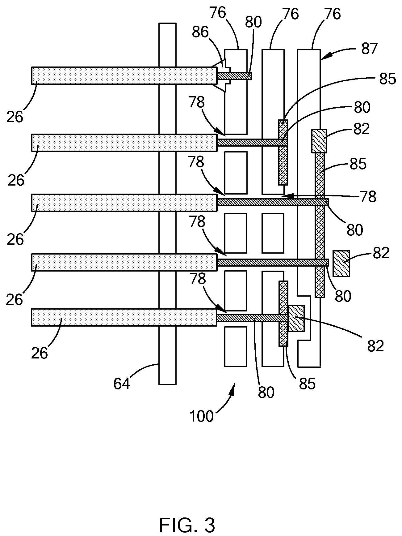 Patent US12480686 Figure 3 – Encapsulated bus circuit for fluid heating systems