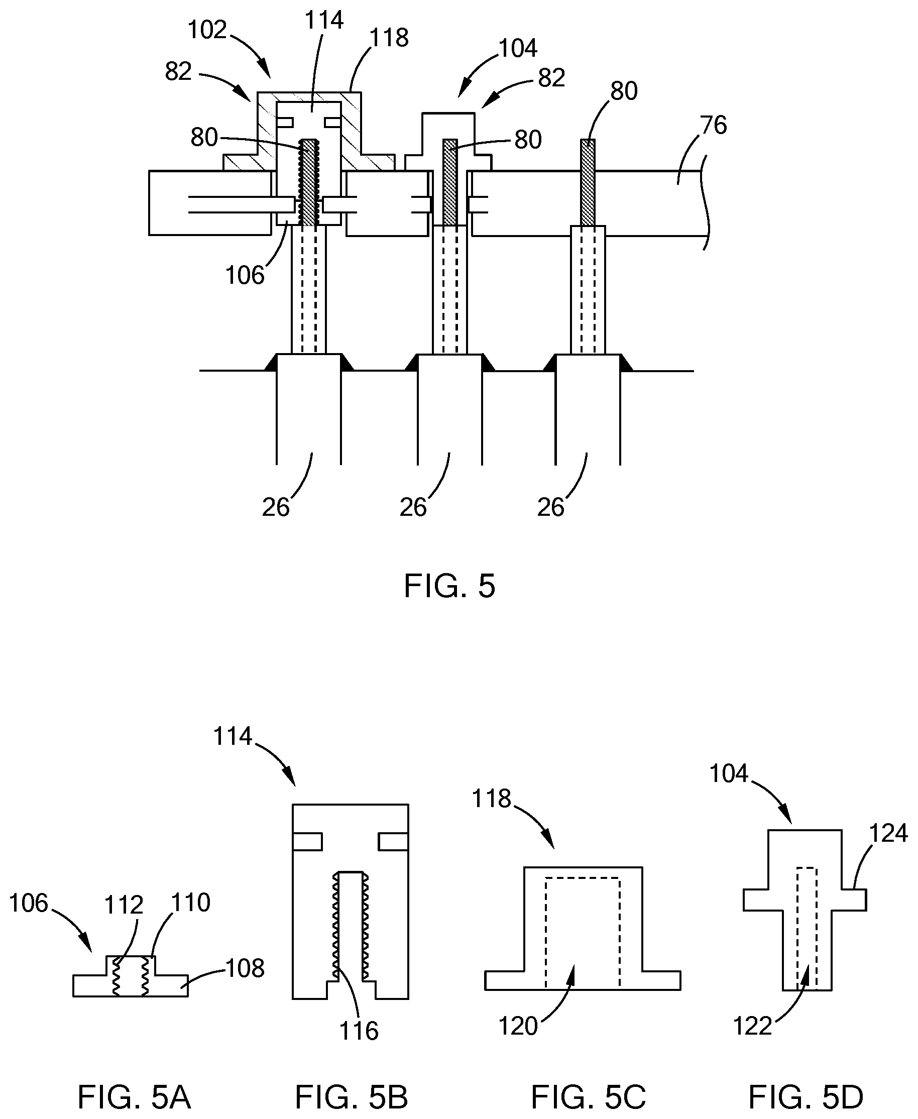 Patent US12480686 Figure 5 – Encapsulated bus circuit for fluid heating systems