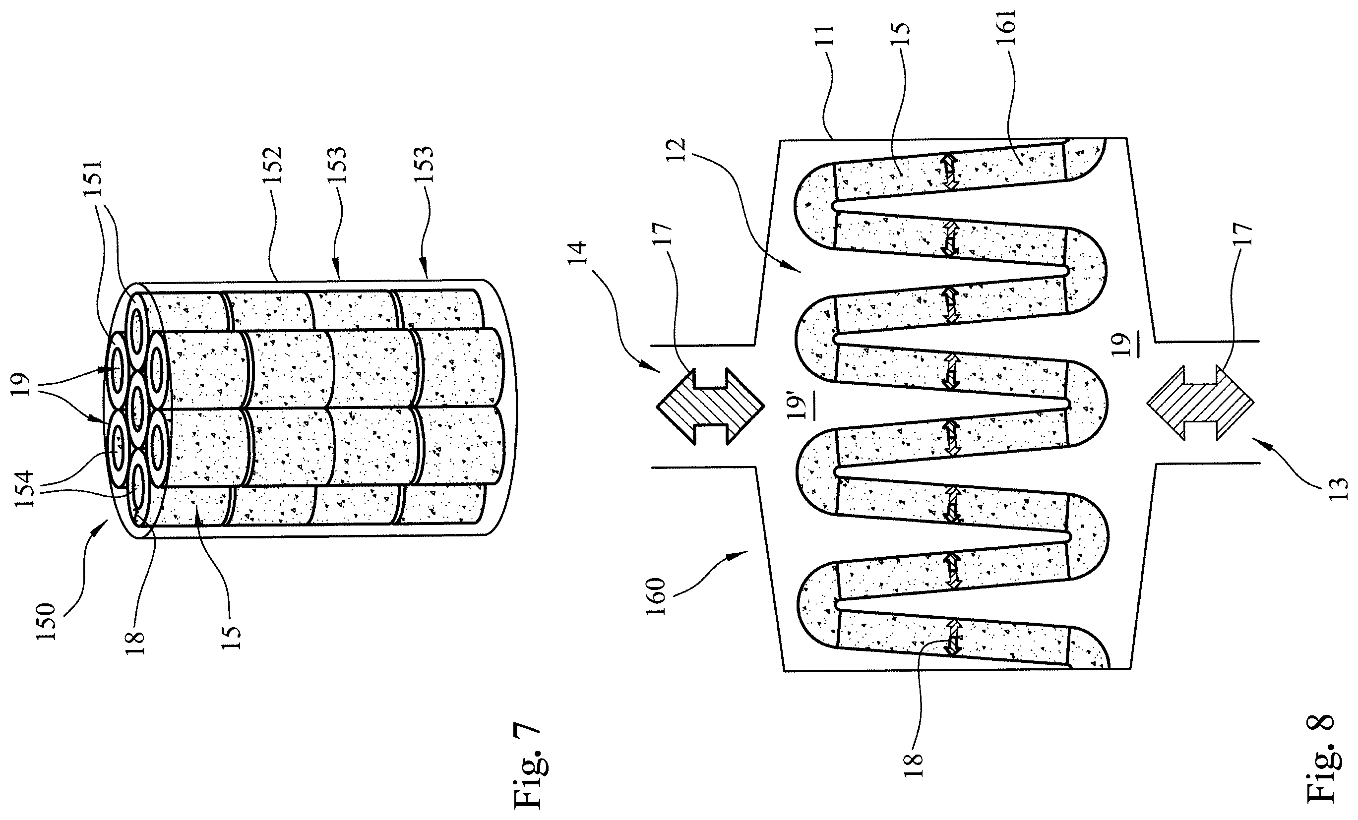 Patent US12480690 Figure 5 – Regenerator for a magnetic heat exchanger and heat exchanger