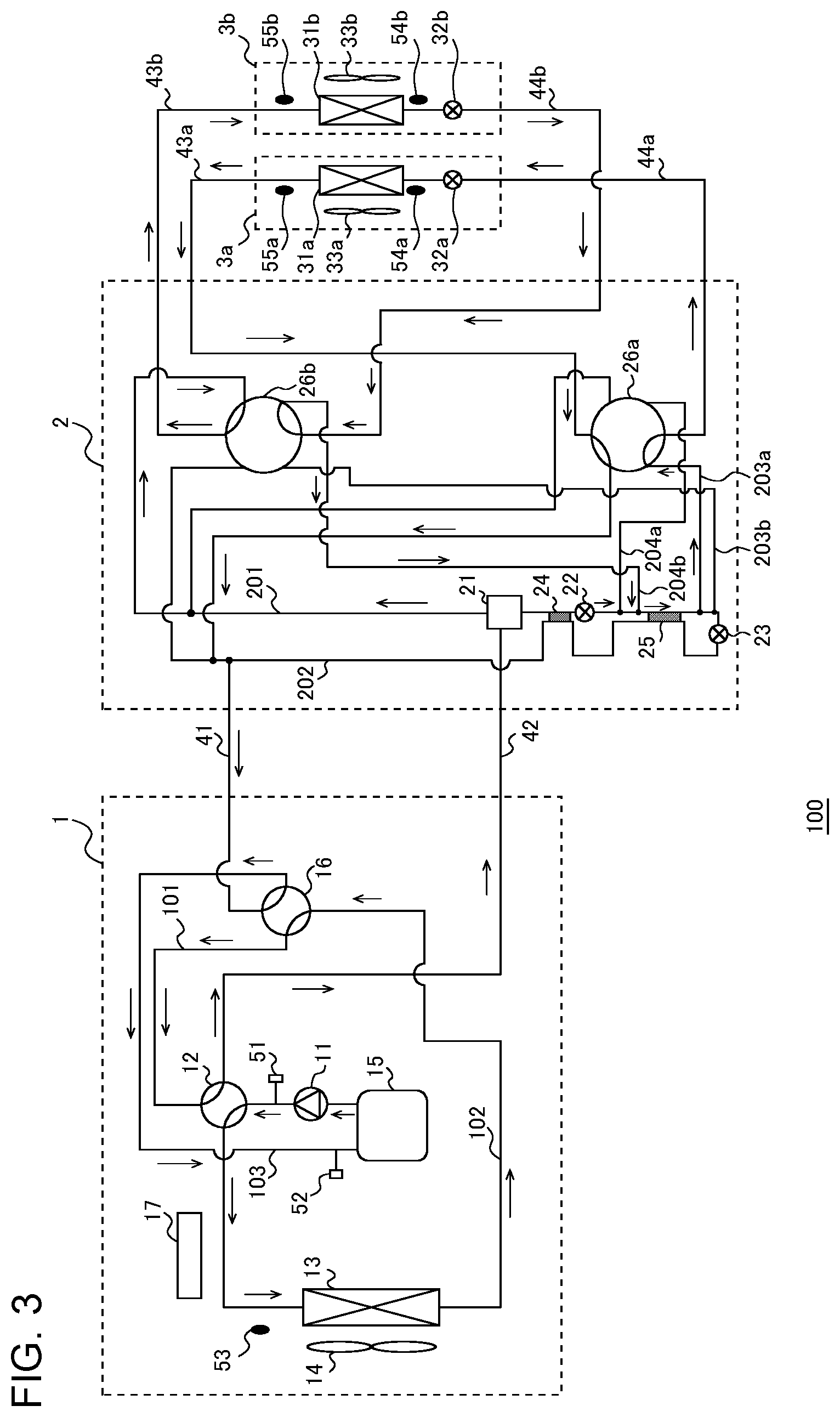 Patent US12480696 Figure 3 – Refrigeration cycle apparatus