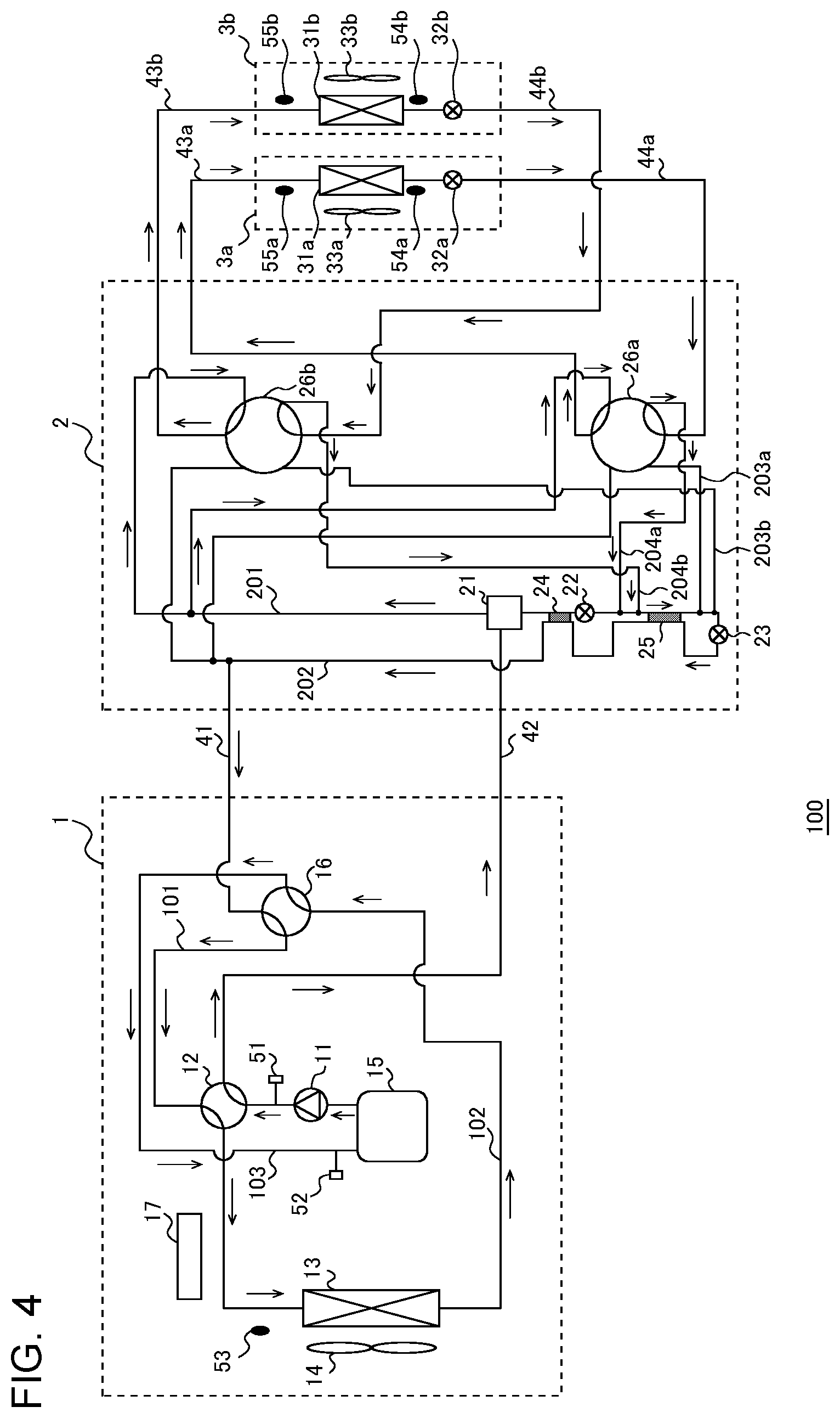 Patent US12480696 Figure 4 – Refrigeration cycle apparatus