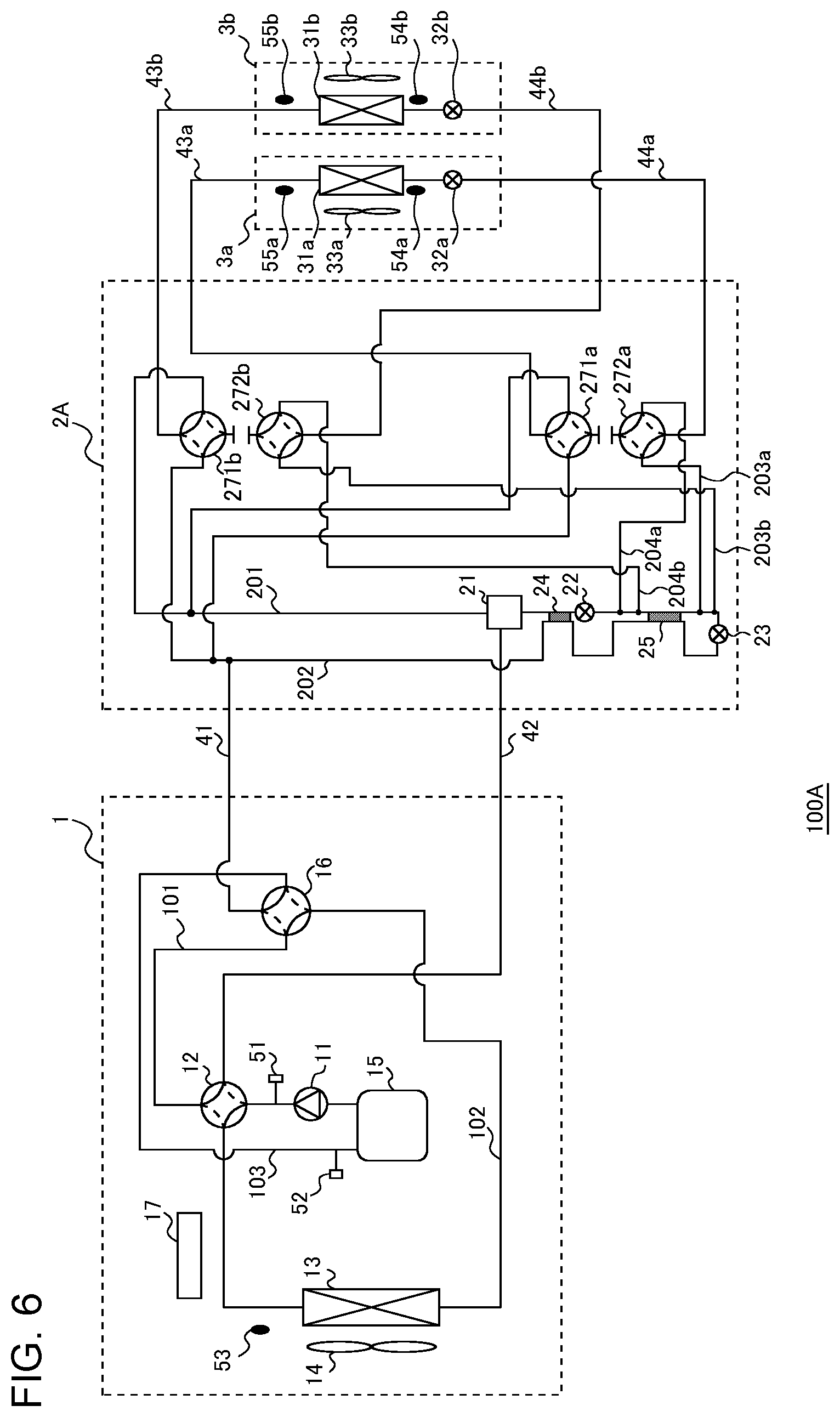 Patent US12480696 Figure 6 – Refrigeration cycle apparatus
