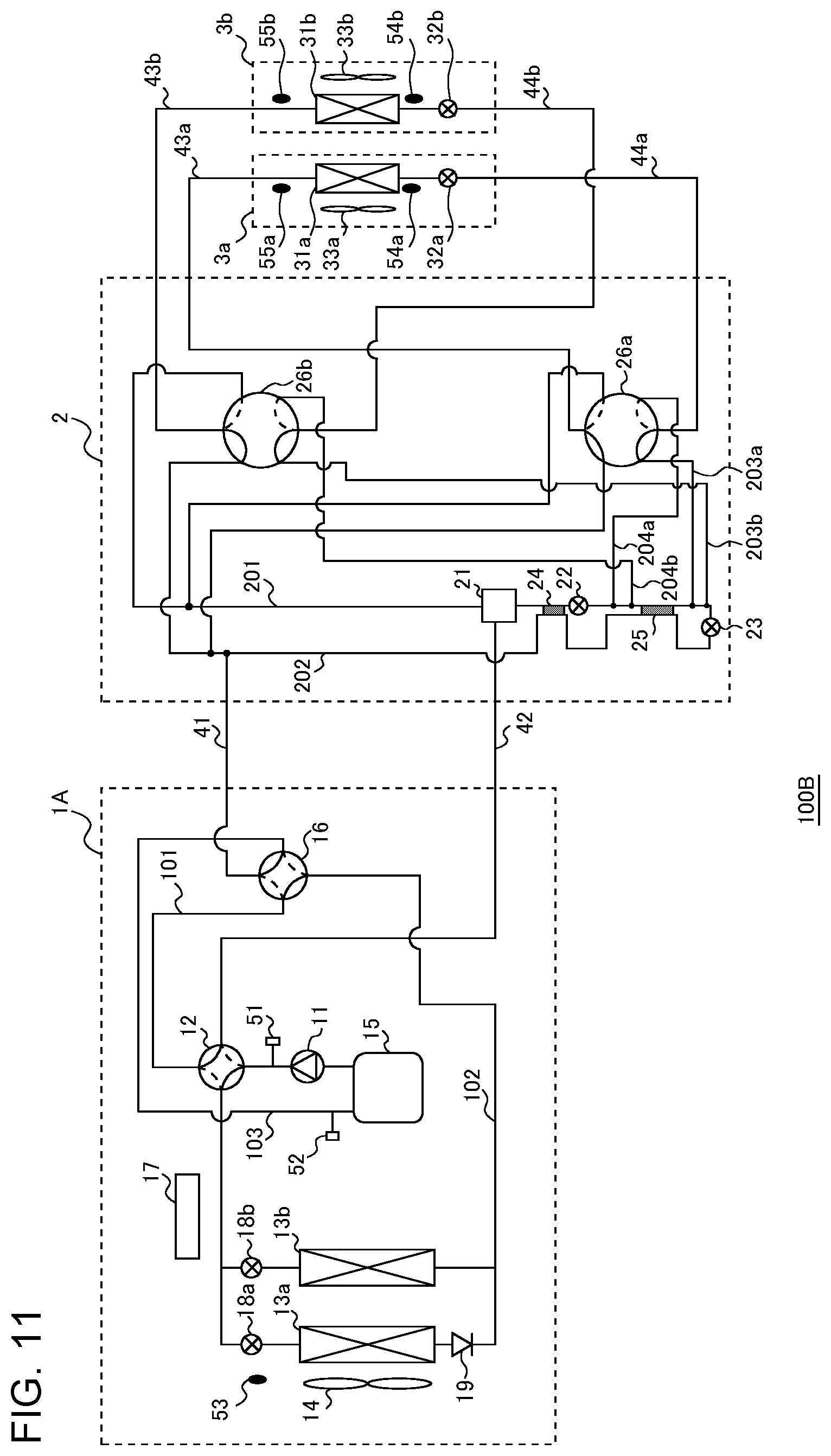 Patent US12480696 Figure 11 – Refrigeration cycle apparatus