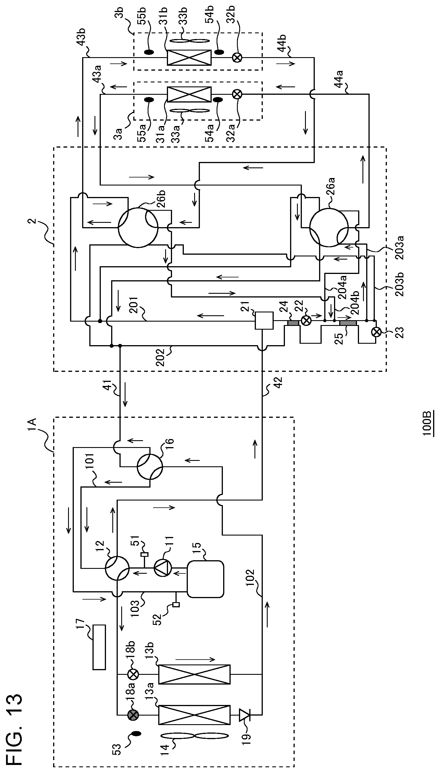 Patent US12480696 Figure 13 – Refrigeration cycle apparatus