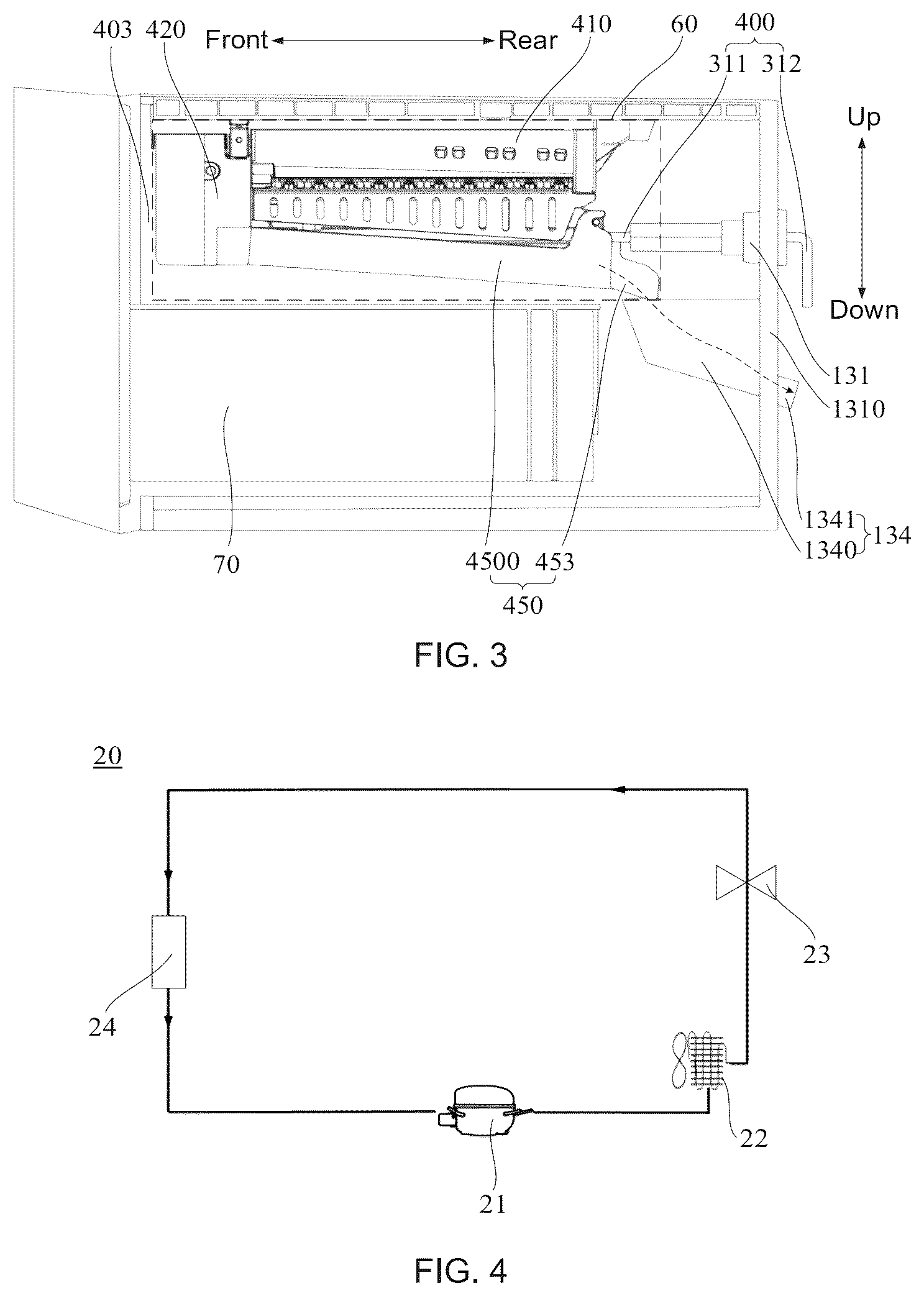 Patent US12480698 Figure 2 – Refrigerator