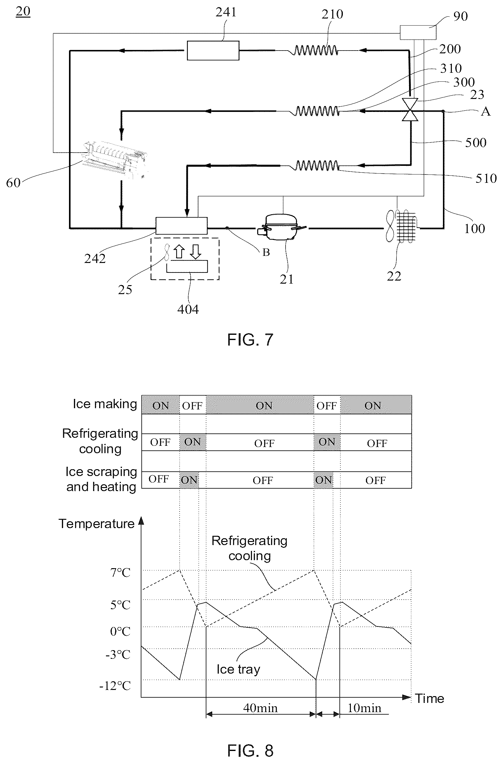 Patent US12480698 Figure 4 – Refrigerator