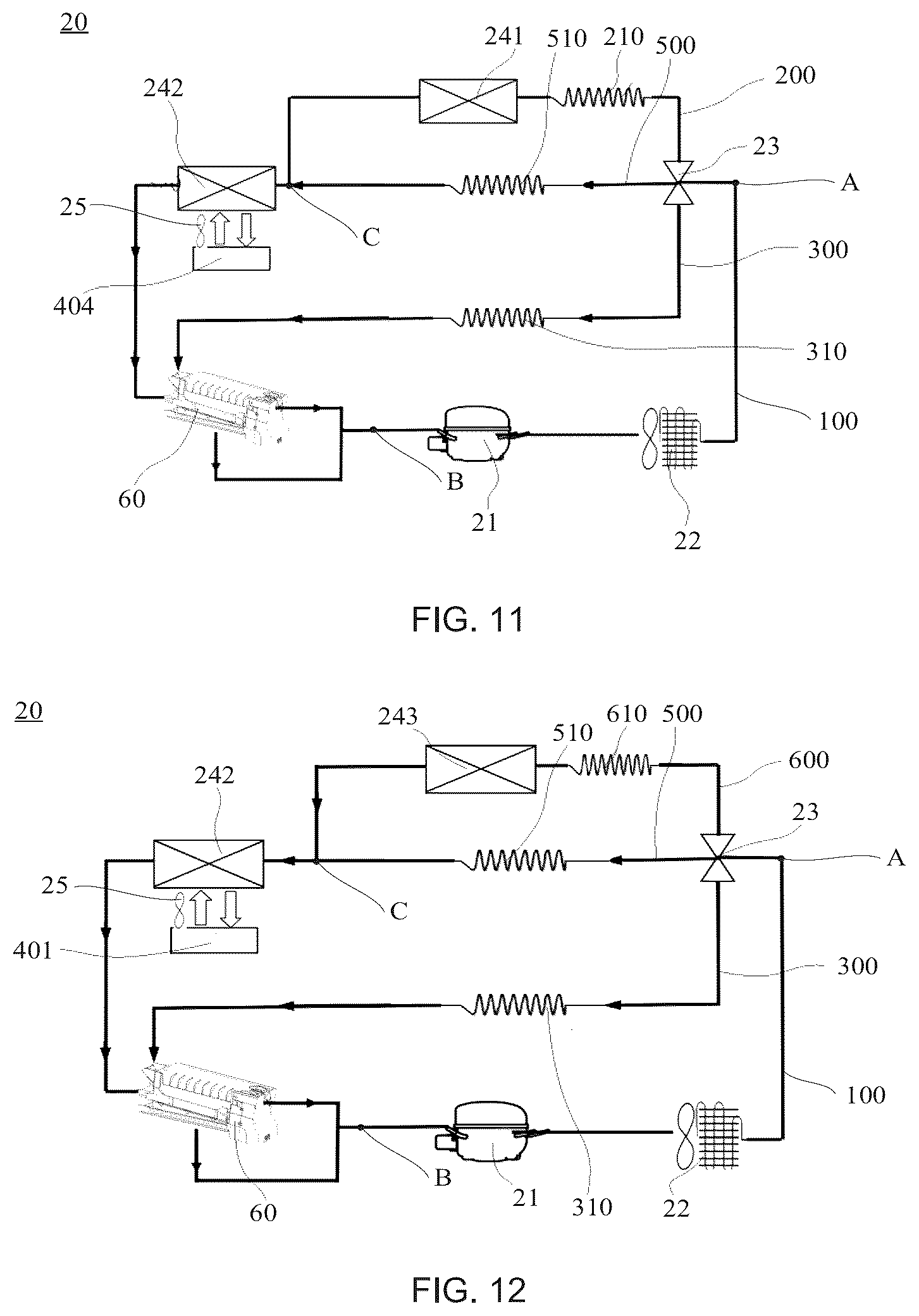 Patent US12480698 Figure 6 – Refrigerator