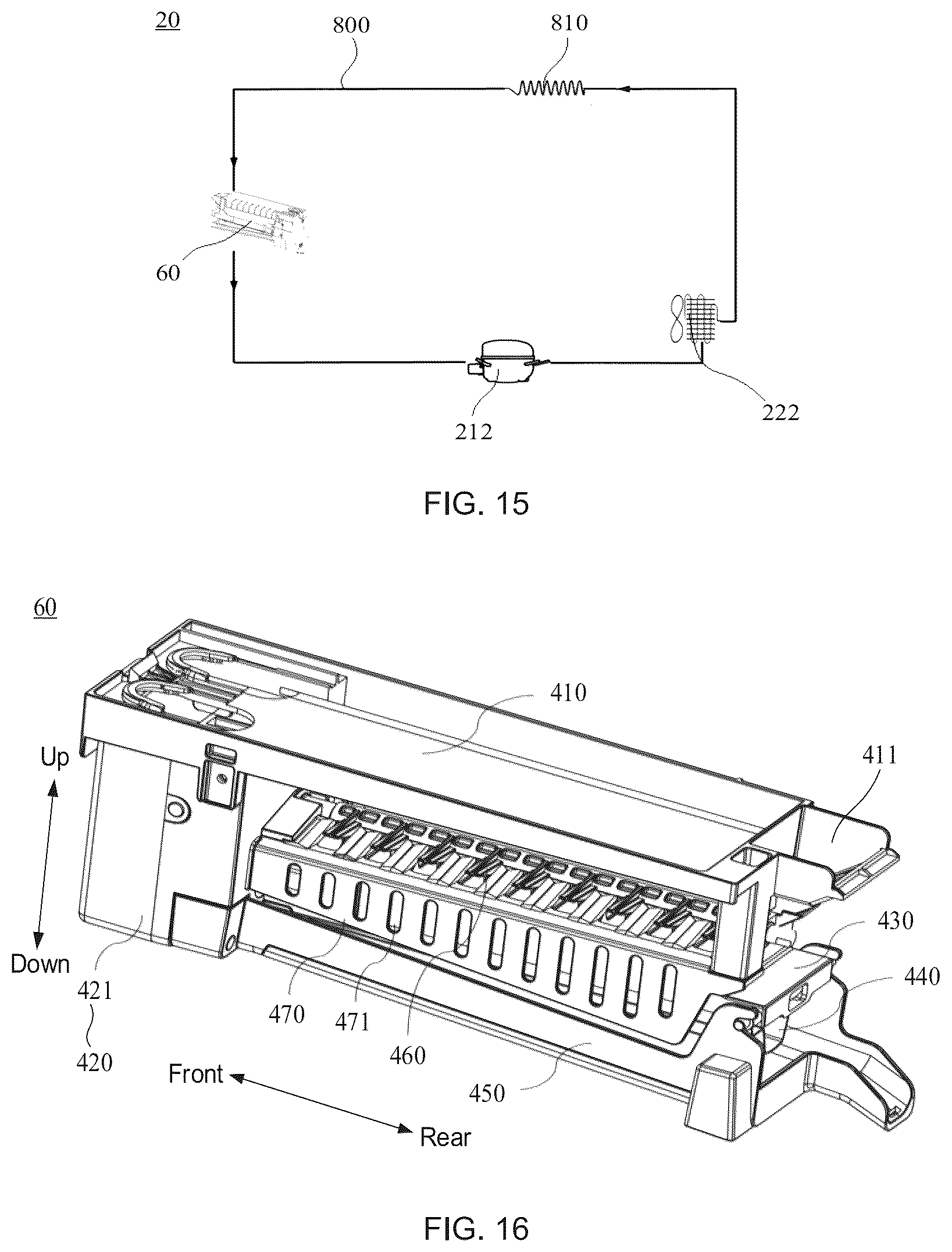 Patent US12480698 Figure 8 – Refrigerator