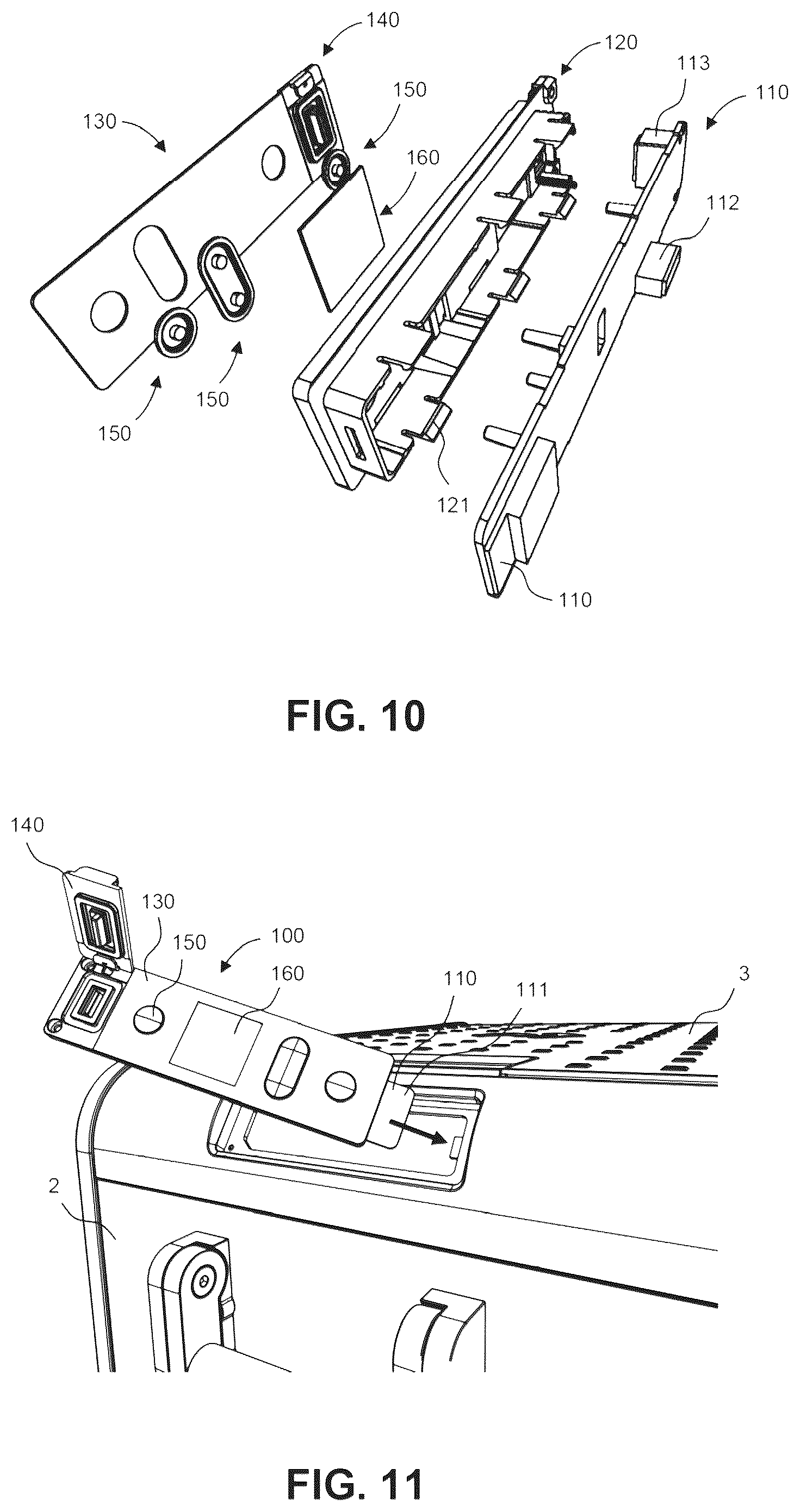 Patent US12480701 Figure 6 – Mobile cooling box with handle module