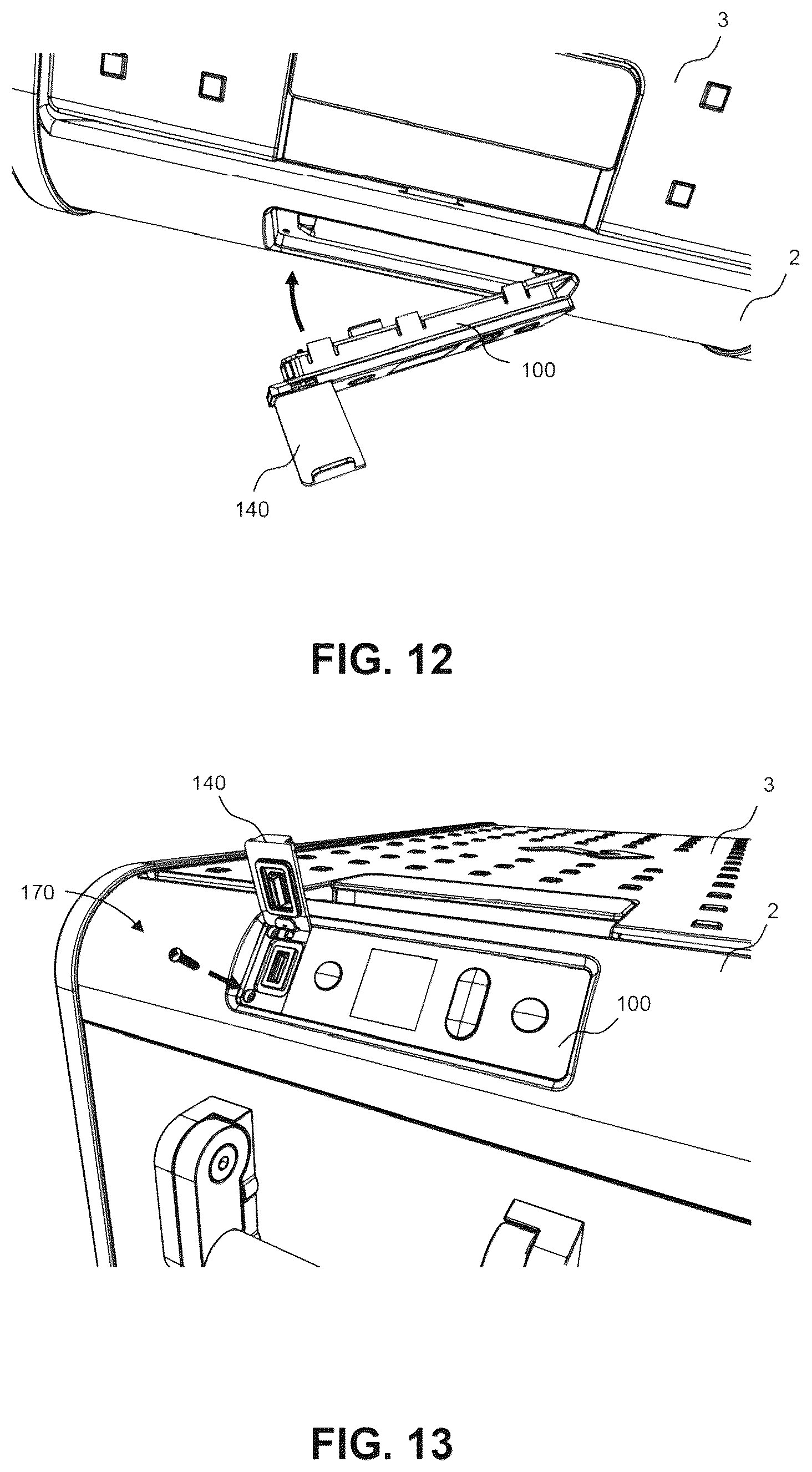 Patent US12480701 Figure 7 – Mobile cooling box with handle module