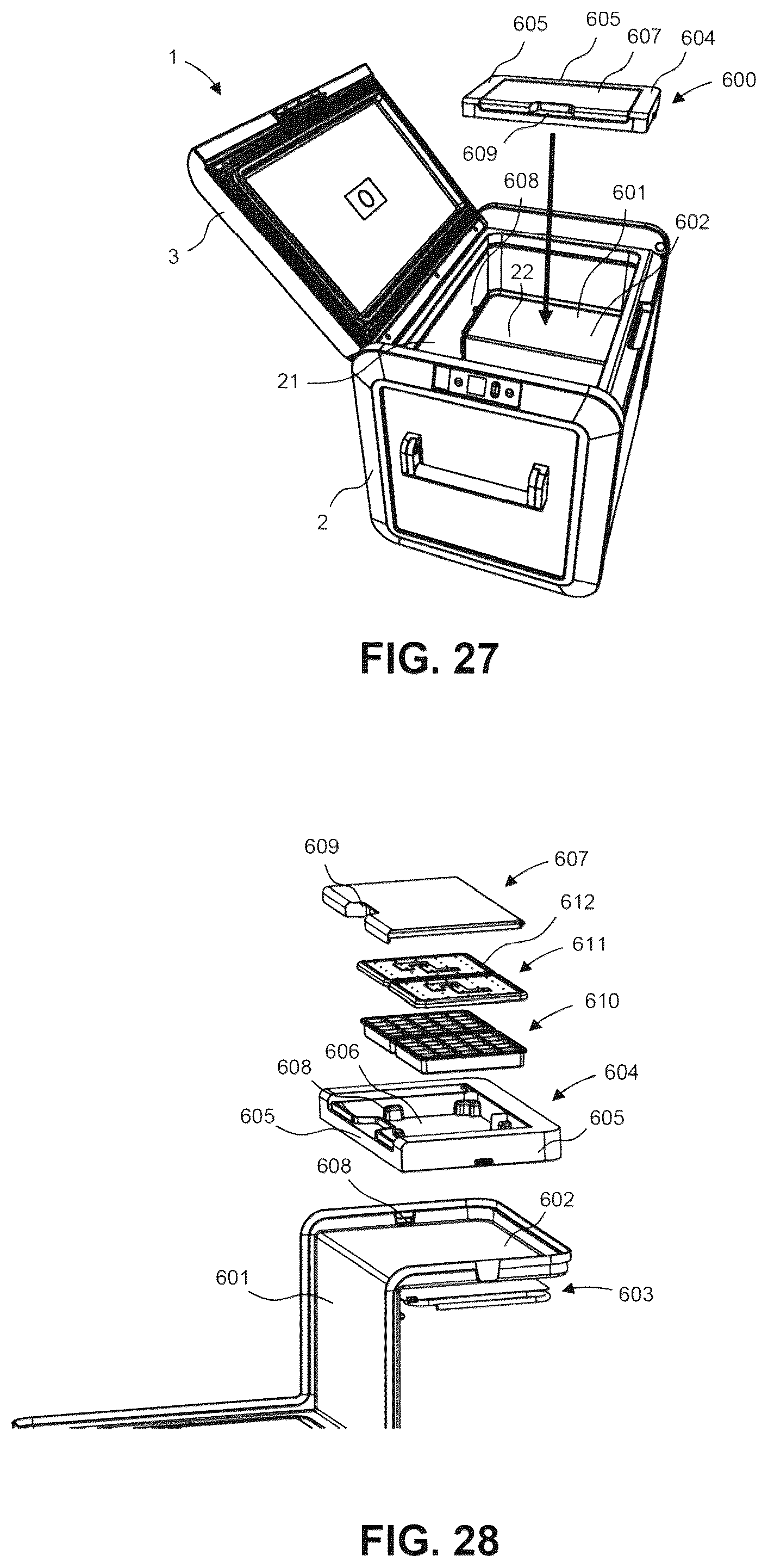 Patent US12480701 Figure 15 – Mobile cooling box with handle module
