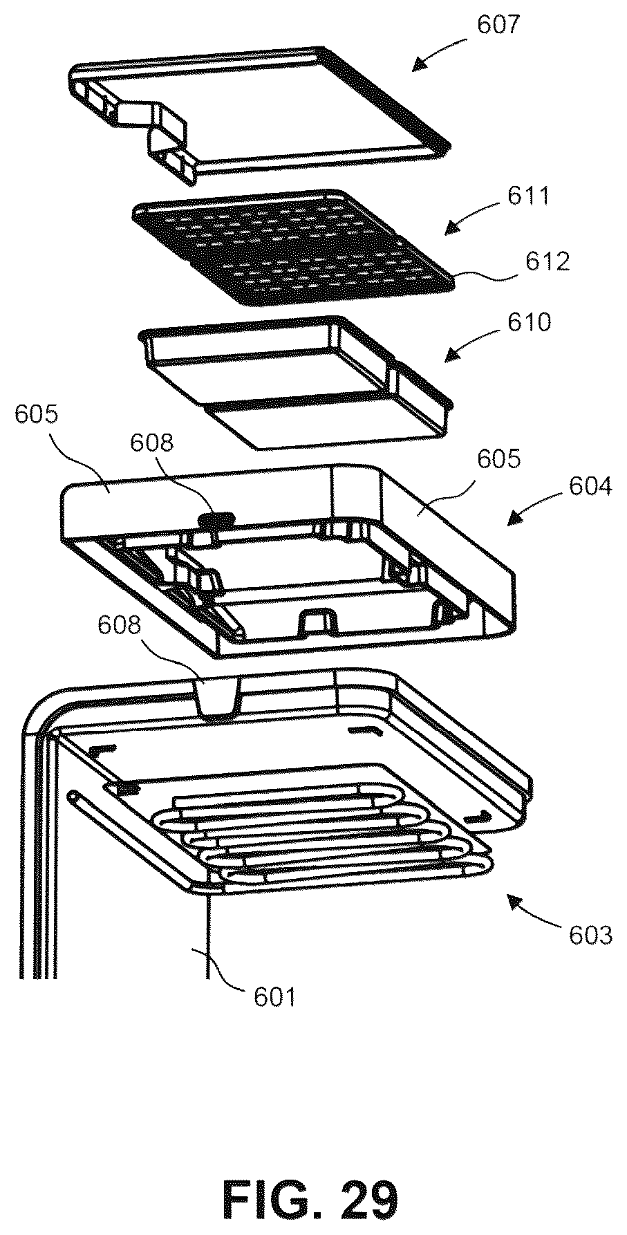 Patent US12480701 Figure 16 – Mobile cooling box with handle module