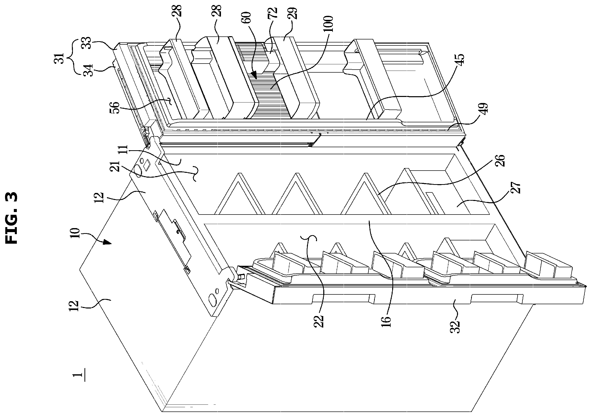 Patent US12480704 Figure 3 – Refrigerator