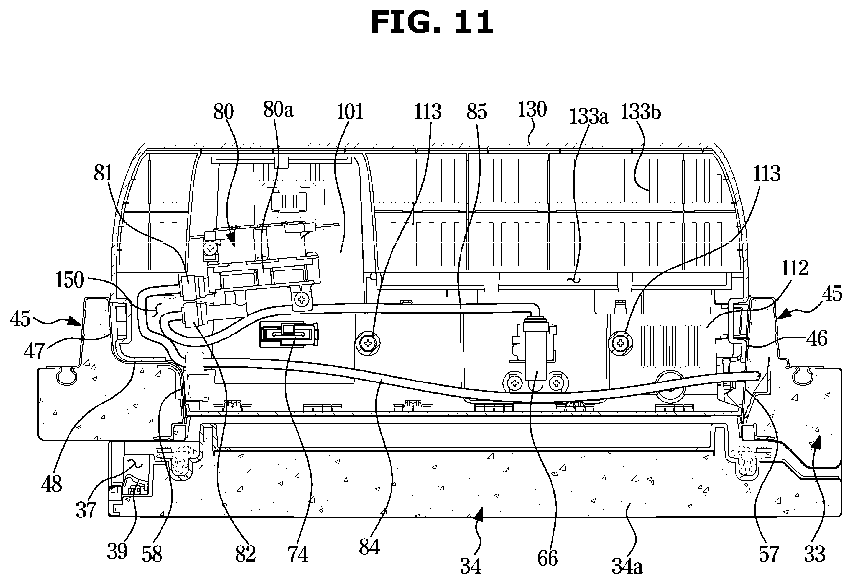 Patent US12480704 Figure 11 – Refrigerator