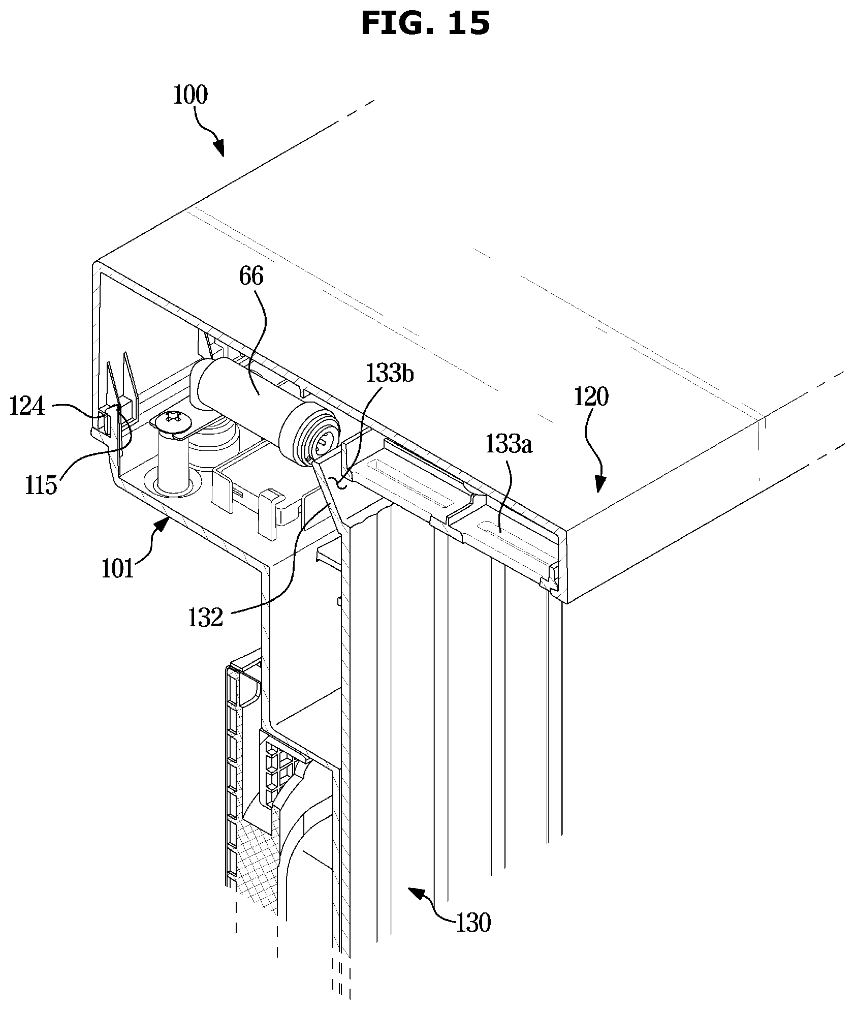 Patent US12480704 Figure 15 – Refrigerator