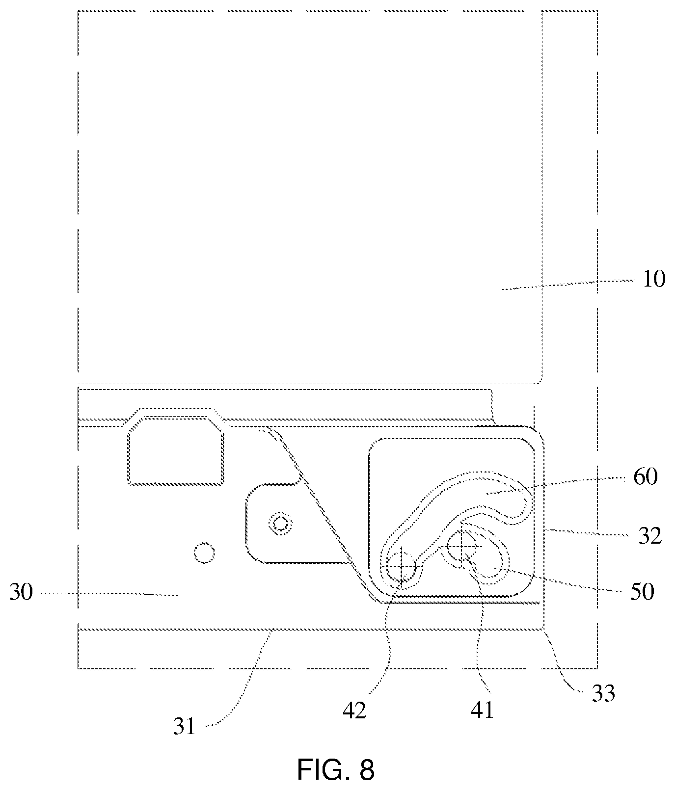 Patent US12480706 Figure 5 – Refrigerator